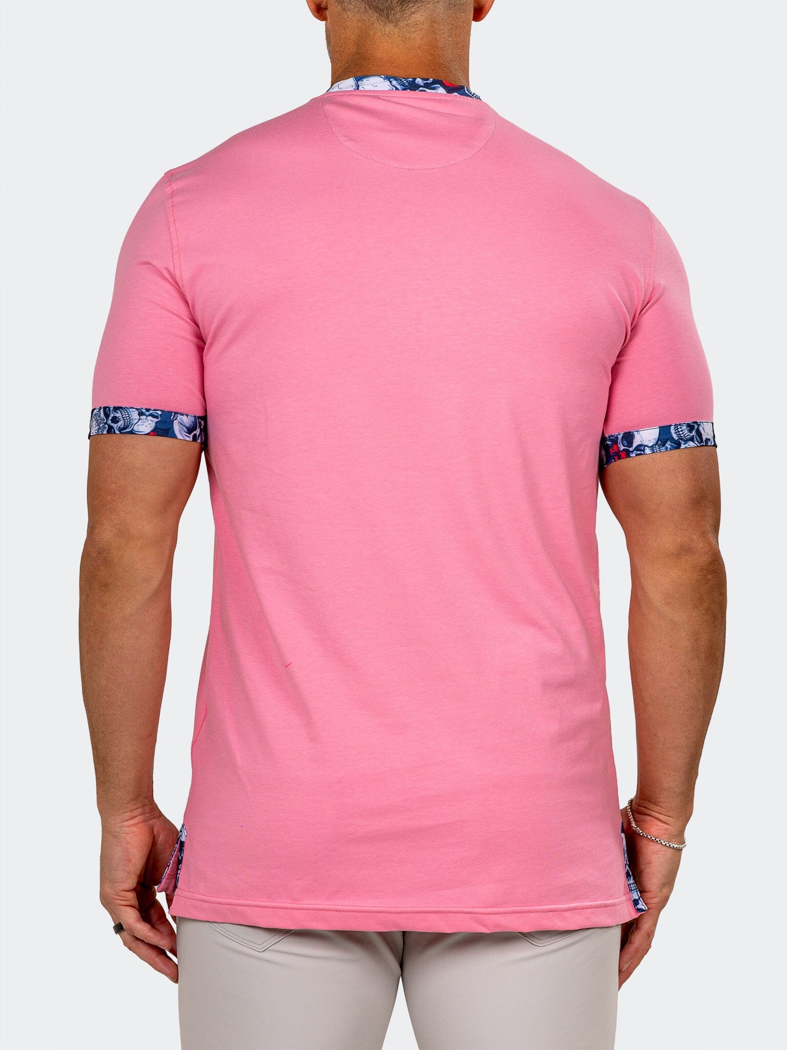 Edison Marthyr Pink V-Neck
