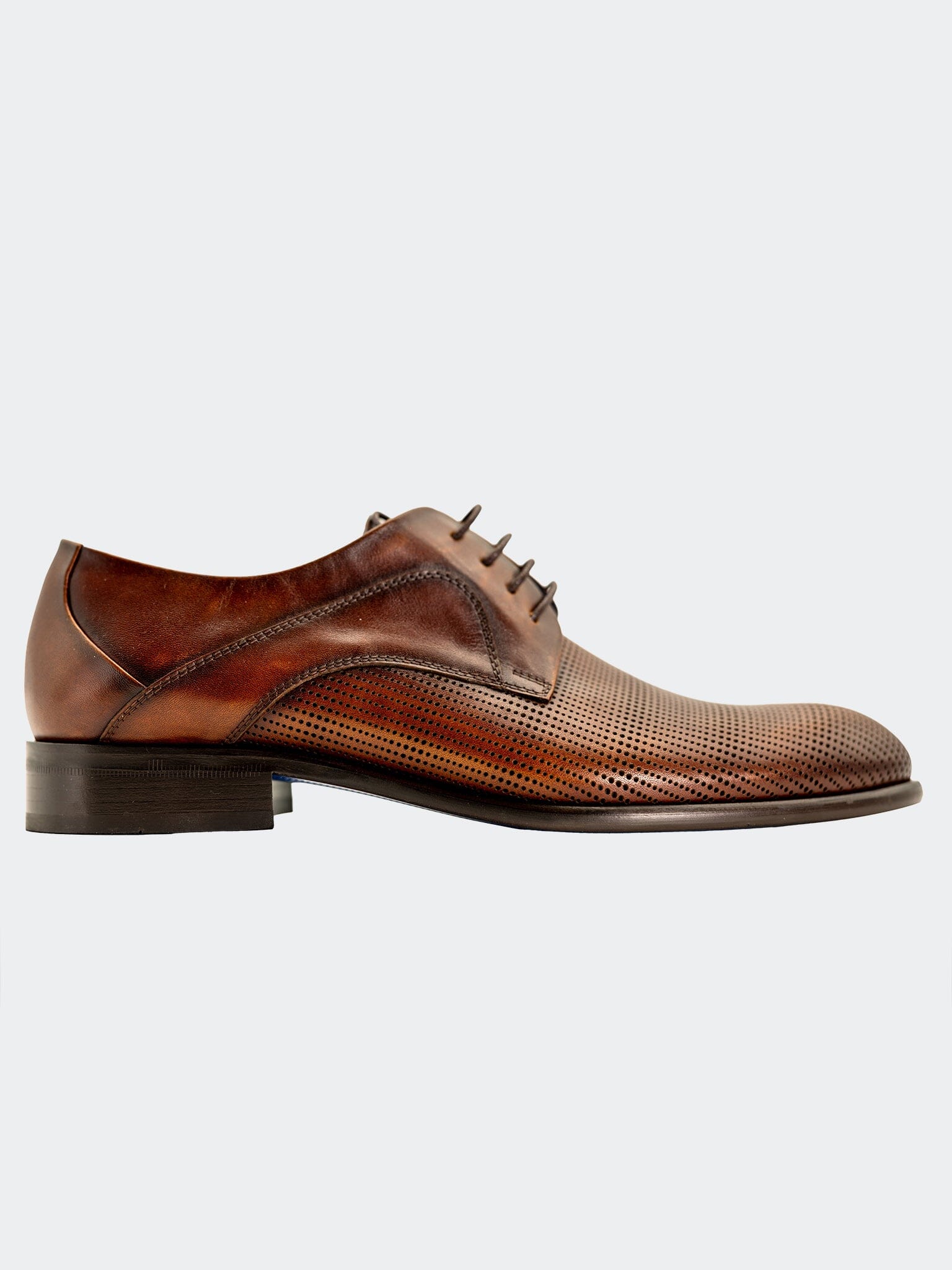 cognac brown dress shoes Cognac Brown 'Lucca' Cap Toe Oxfords