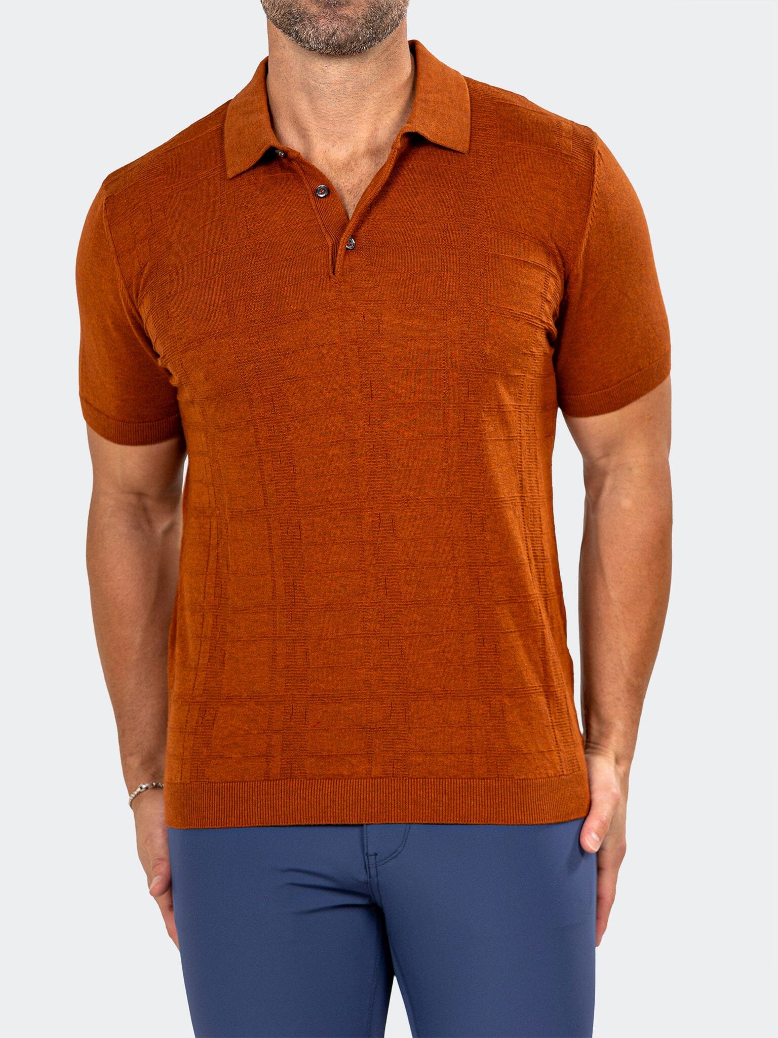 Polo KnittedMarthyr019 Brown