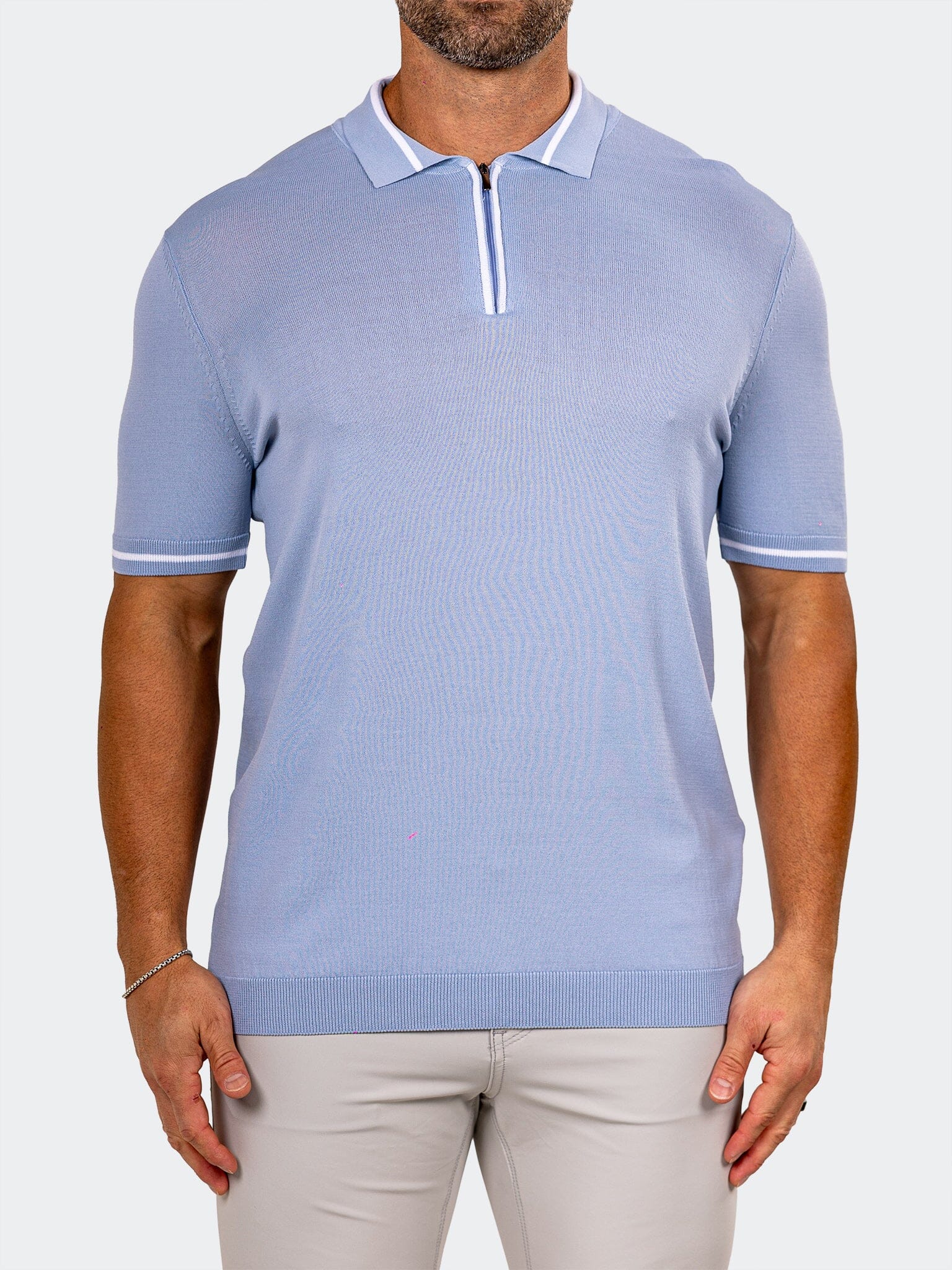 Polo KnittedMarthyr029 Blue