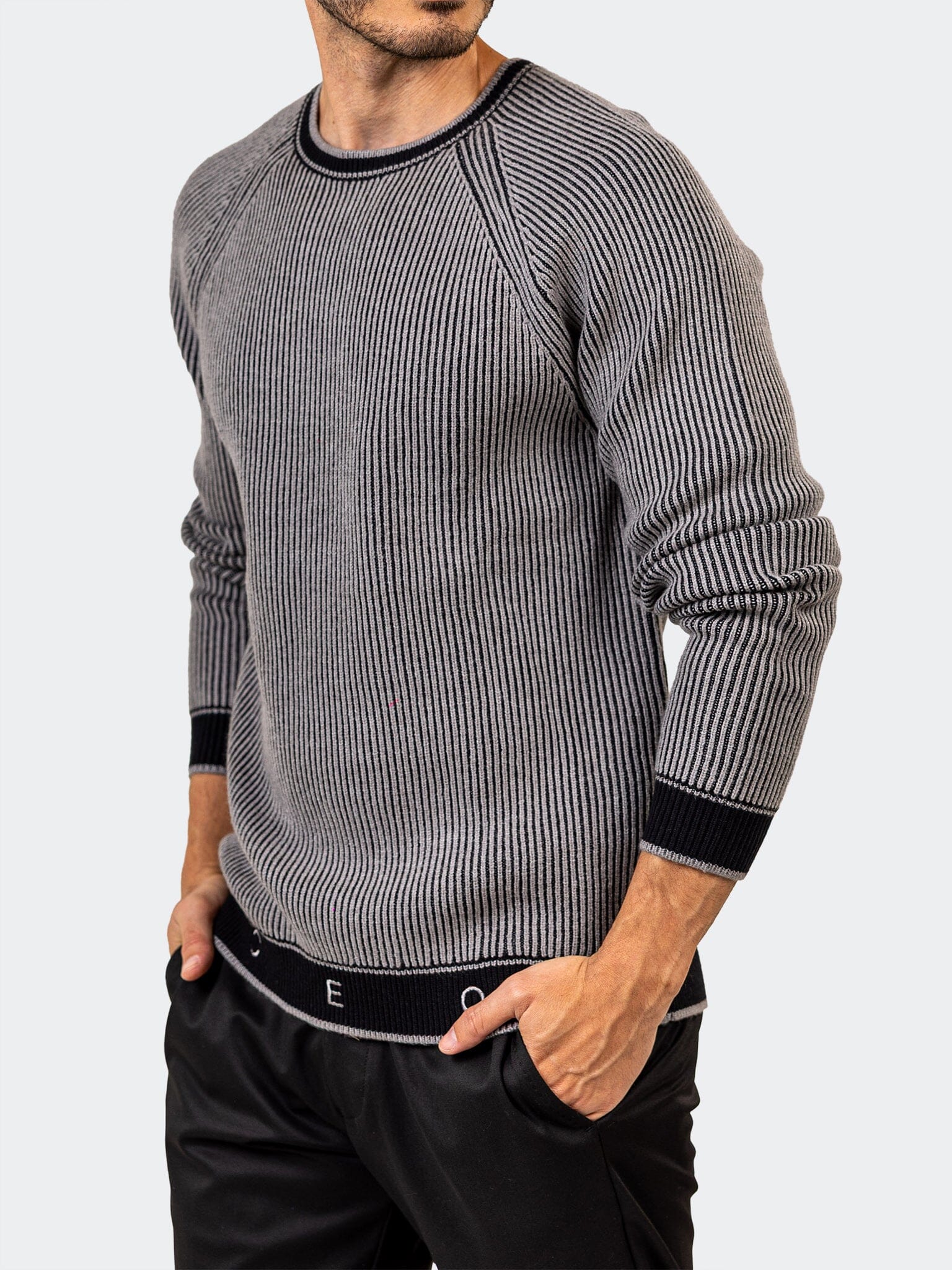 Sweater KnittedMarthyr0061 Black
