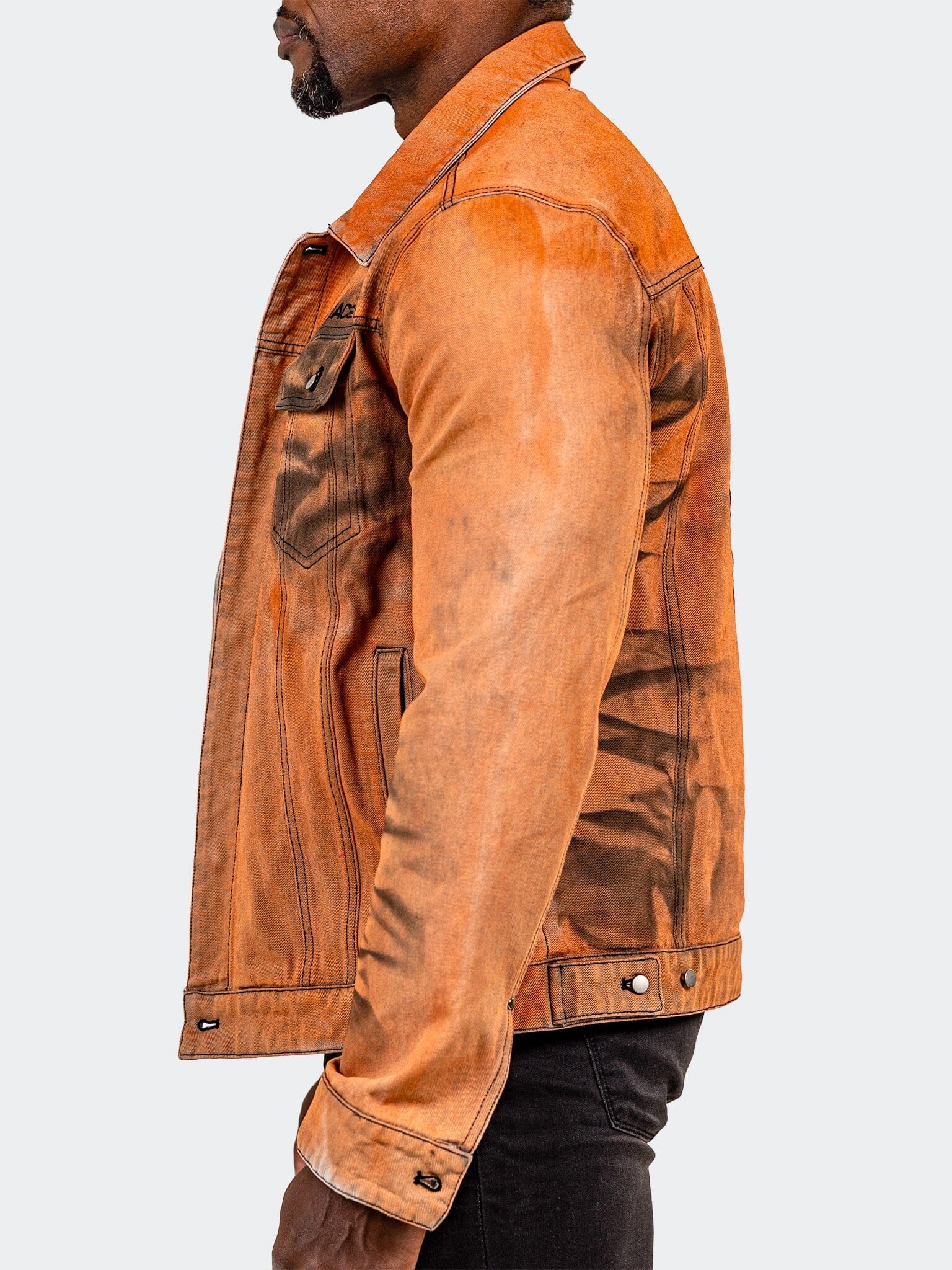 Captain Jacket Denim Unknown 0053 Orange