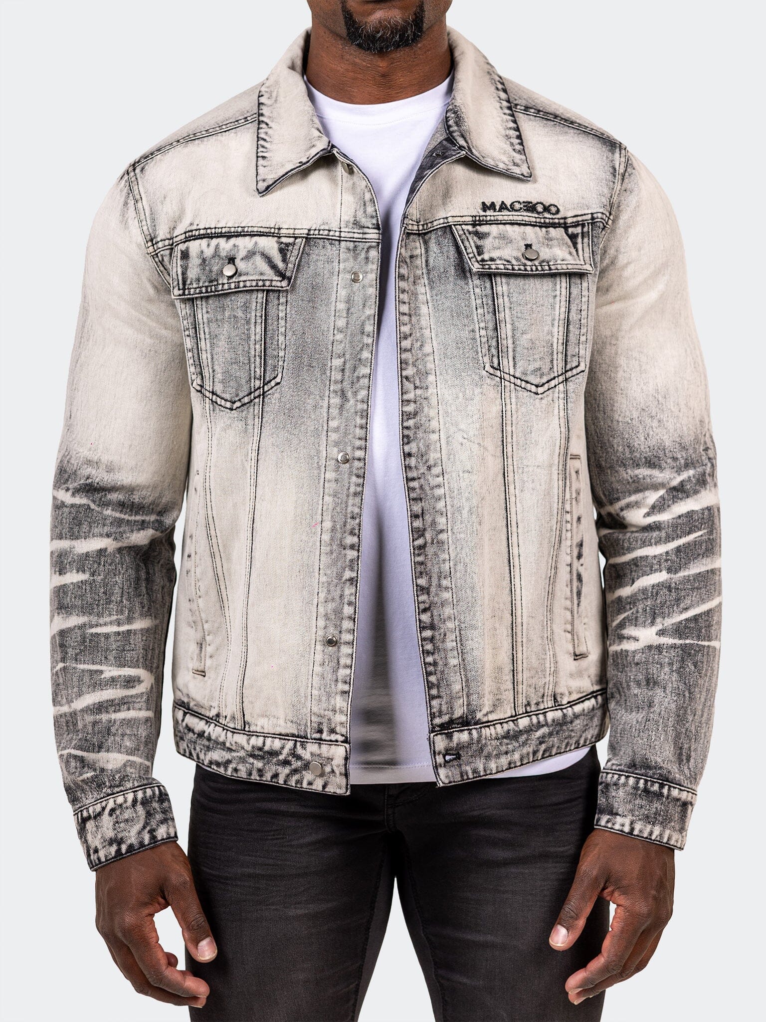 Denim JacketMarthyr019 Grey