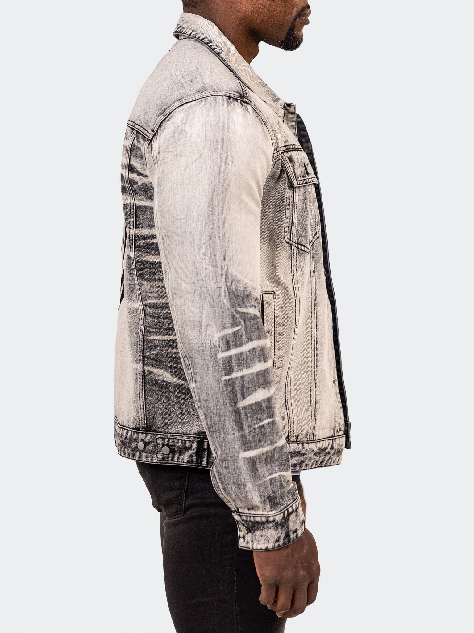 Denim JacketMarthyr019 Grey
