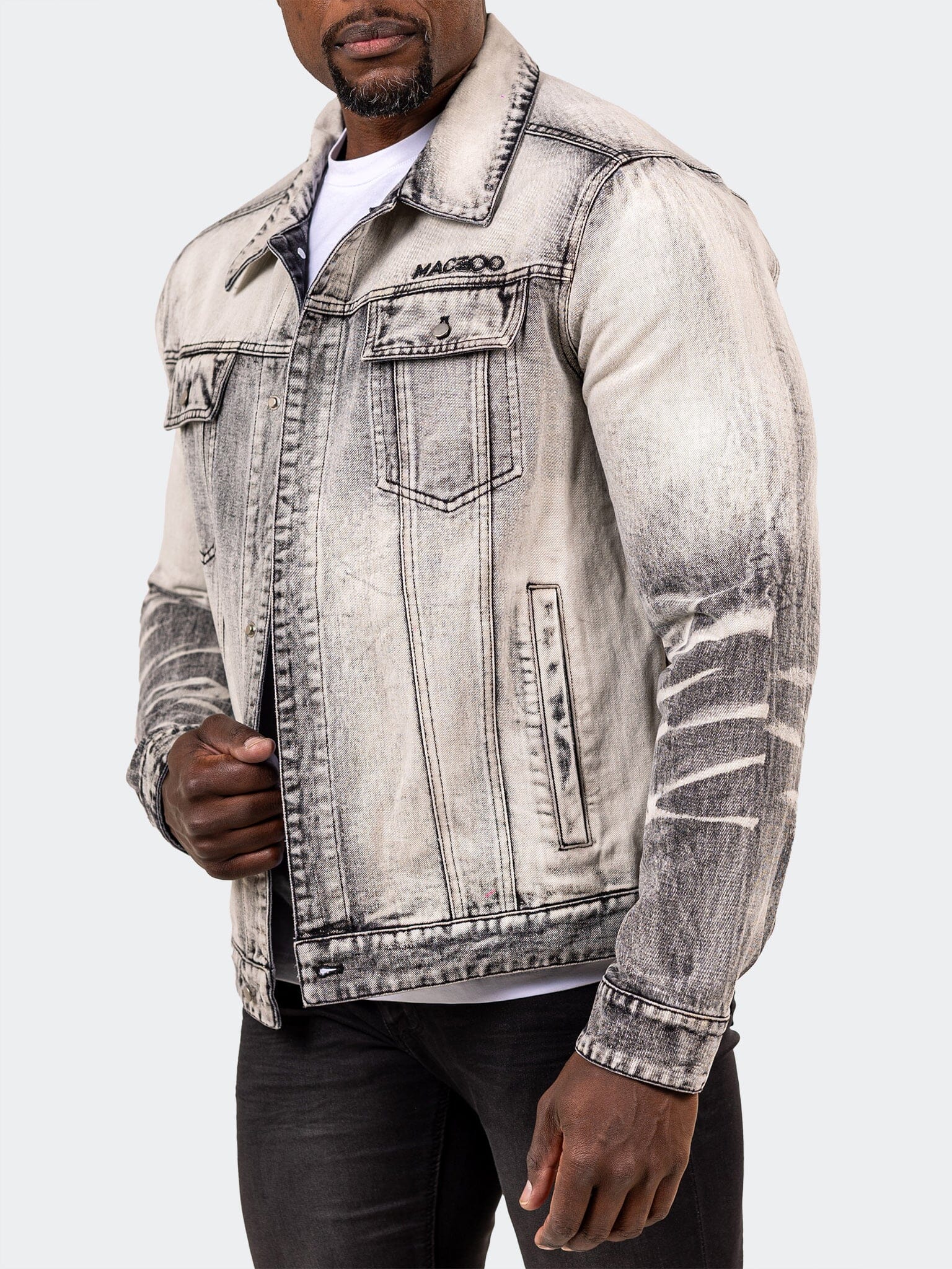 Denim JacketMarthyr019 Grey
