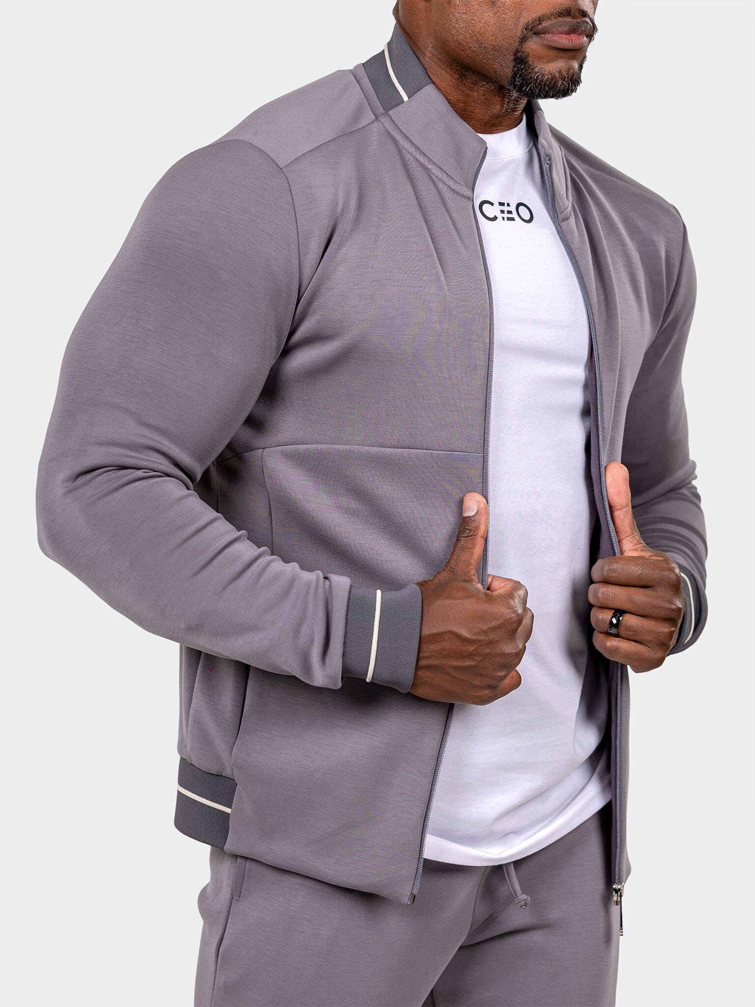 Zipper Marthyr0004 Grey