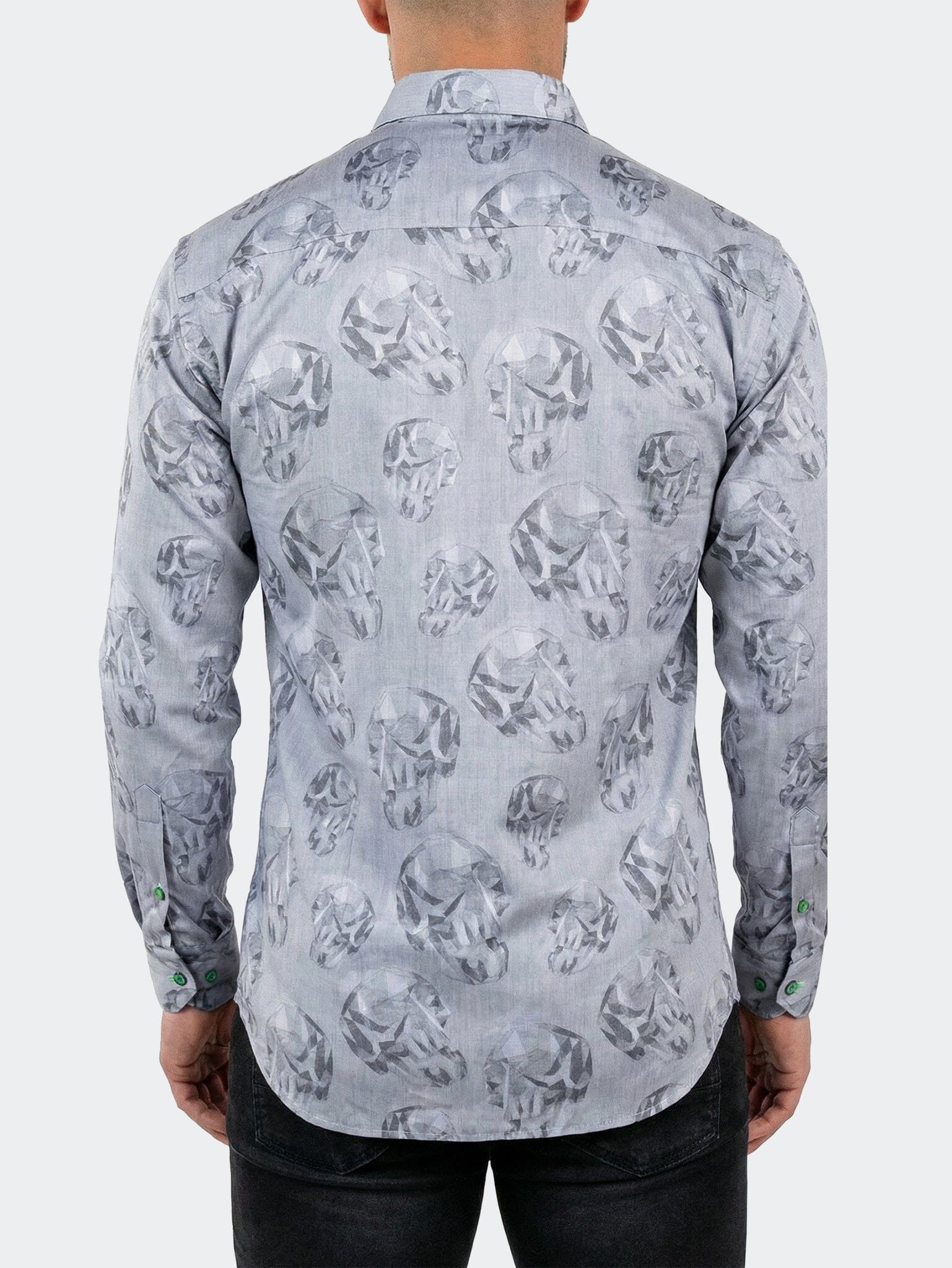 Fibonacci Dress Shirt LS Woven Unknown0056 Grey