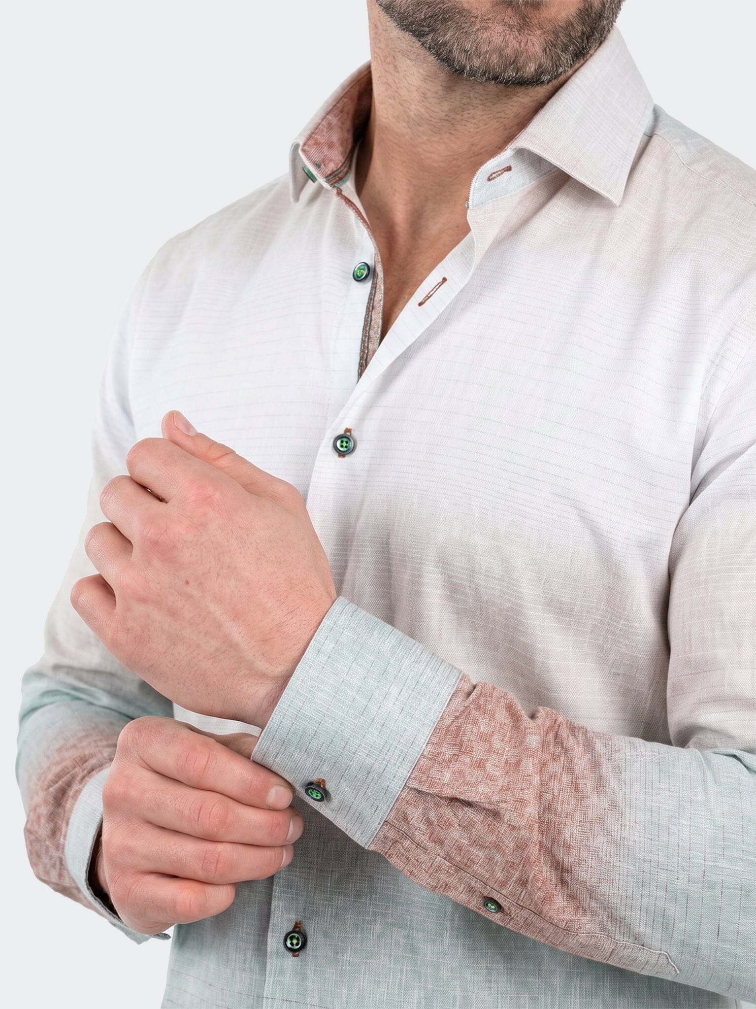 Fibonacci Dress Shirt LS Woven Unknown0067 Multi