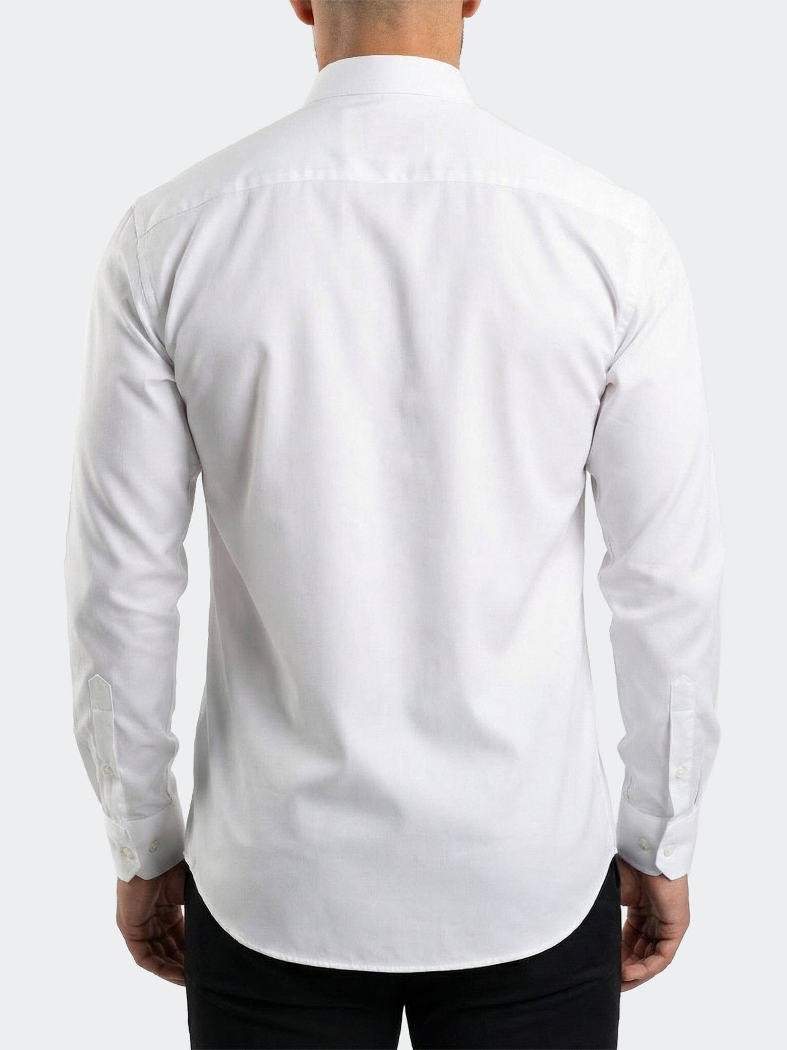Fibonacci Dress Shirt LS Woven Unknown0075 White