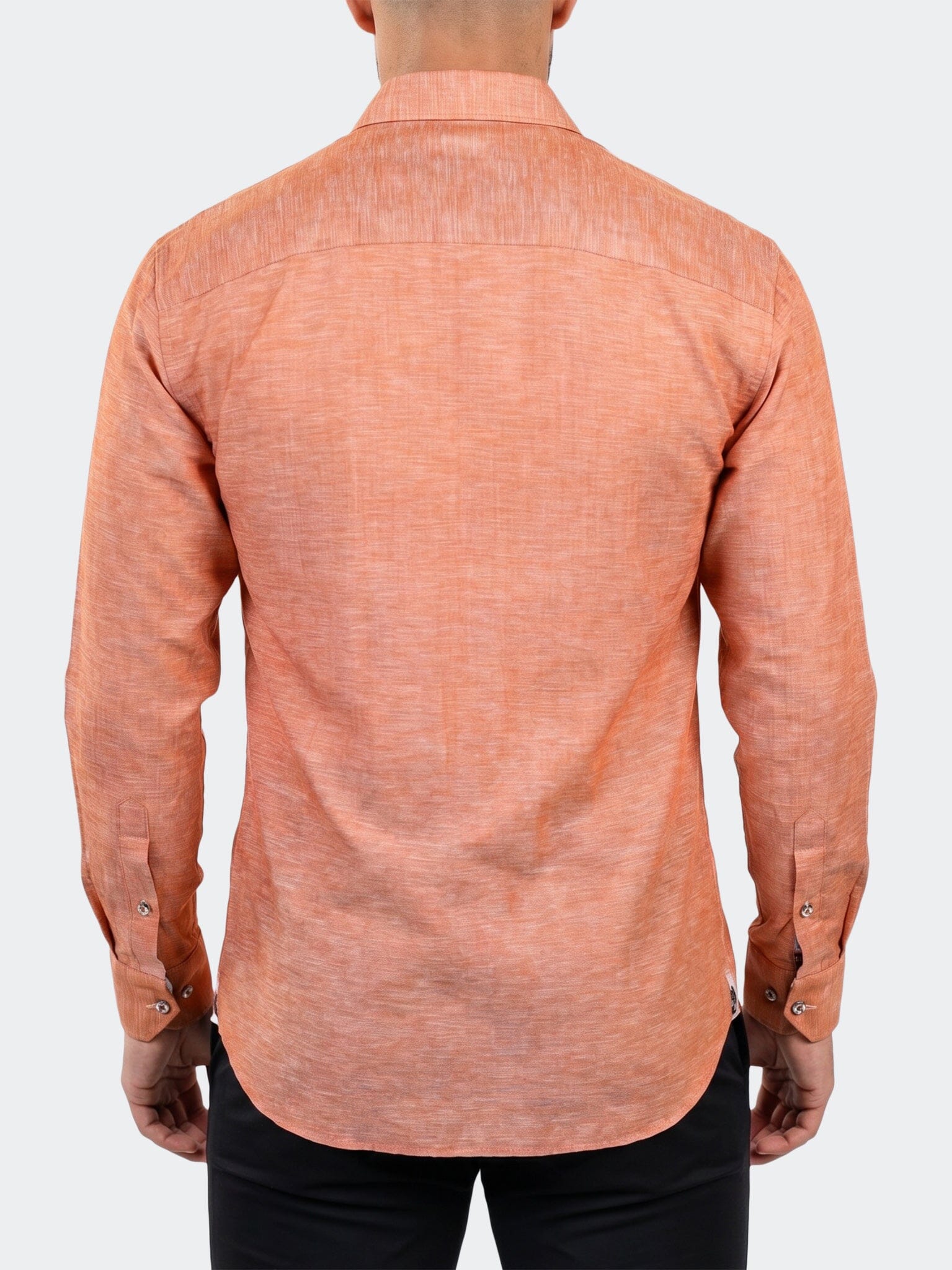 Fibonacci Dress Shirt LS Woven Unknown0110 Orange