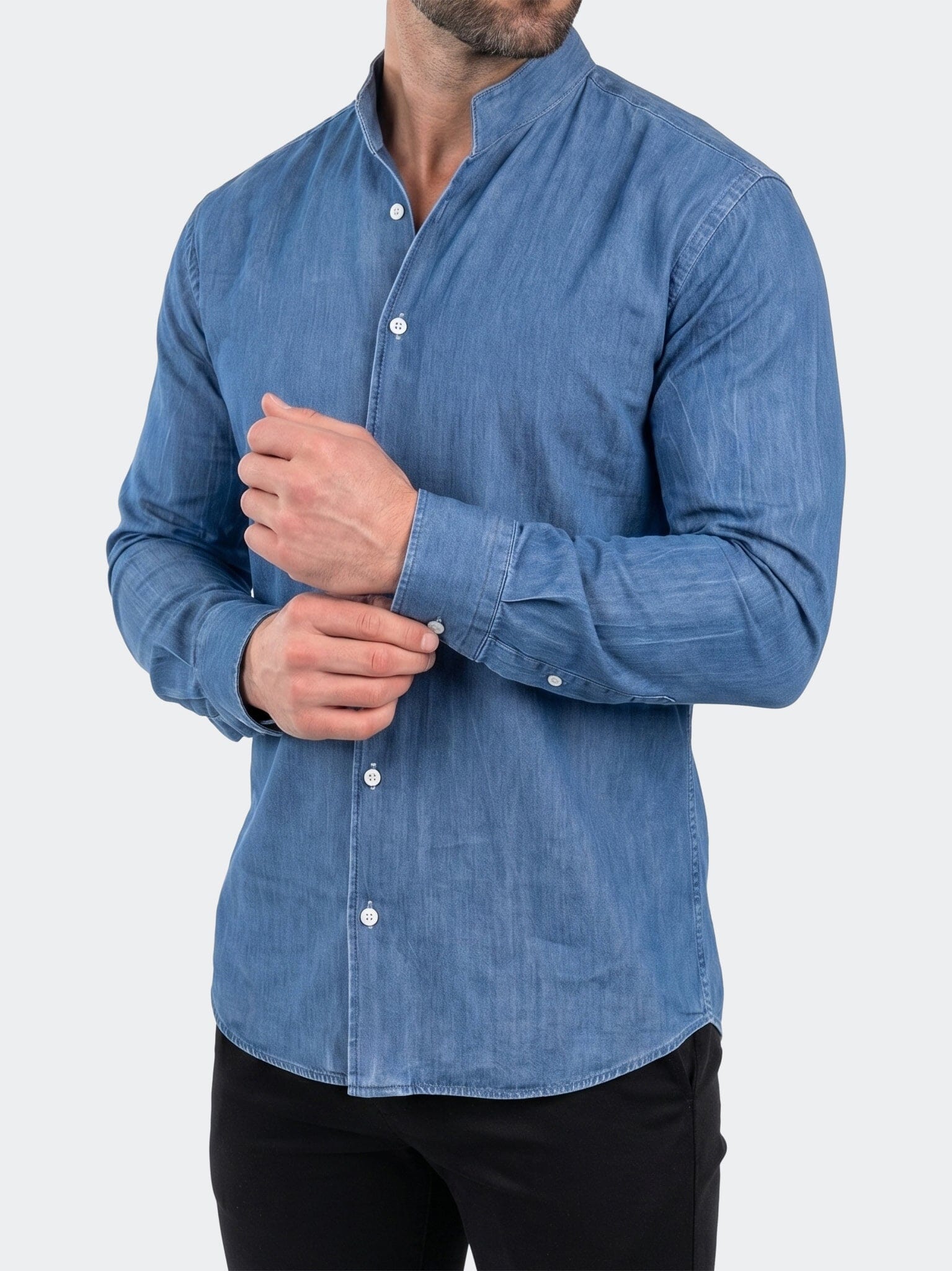 Ceremony Prince Dress Shirt LS Woven Unknown0113 Blue