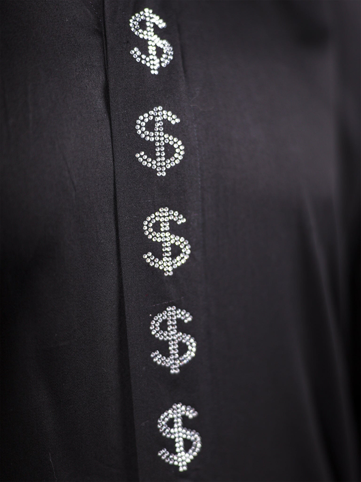 Stone Dollar Dress Shirt LS Woven Unknown0118 Black