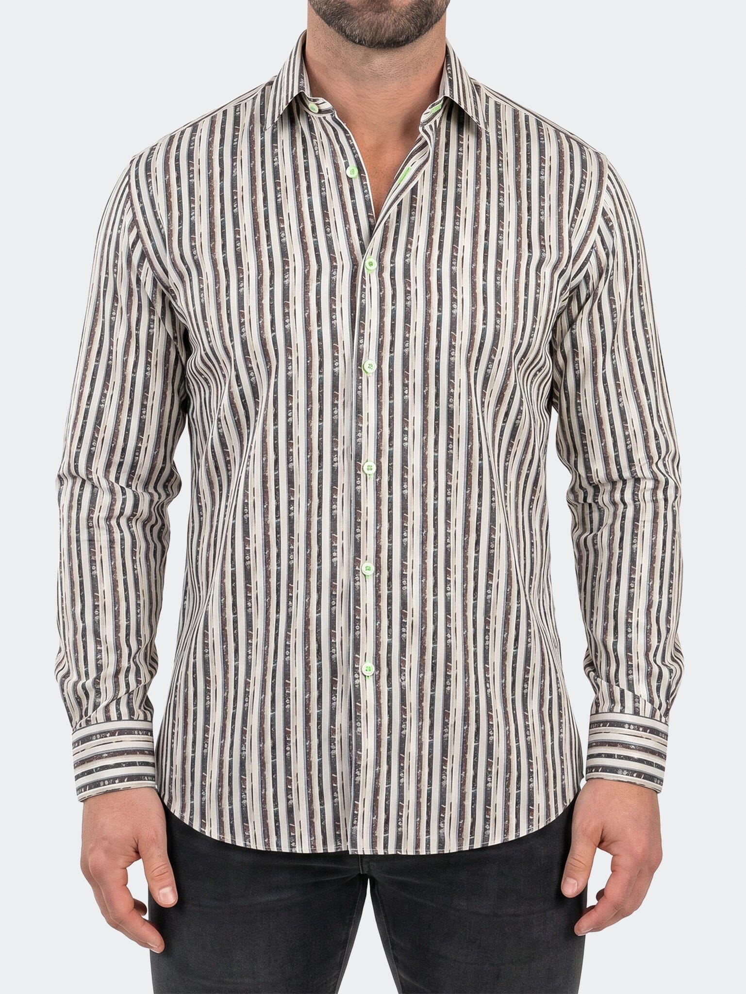 Fibonacci Dress Shirt LS Woven Unknown0257 Multi