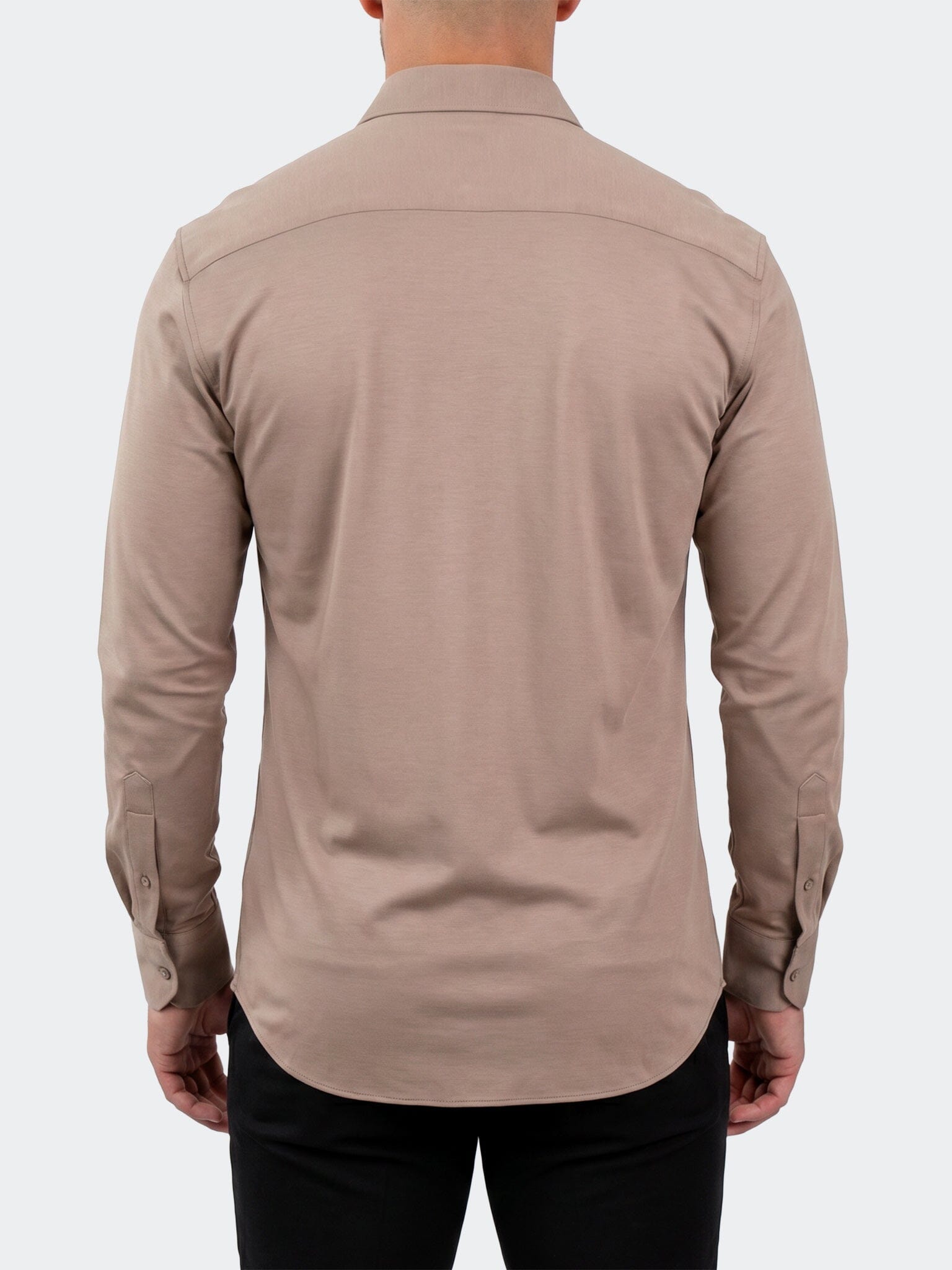 Einstein Dress Shirt LS Stretch Unknown3029 Brown