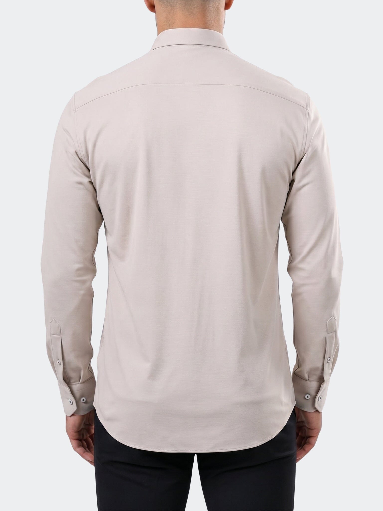 Einstein Dress Shirt LS Stretch Unknown3031 Beige