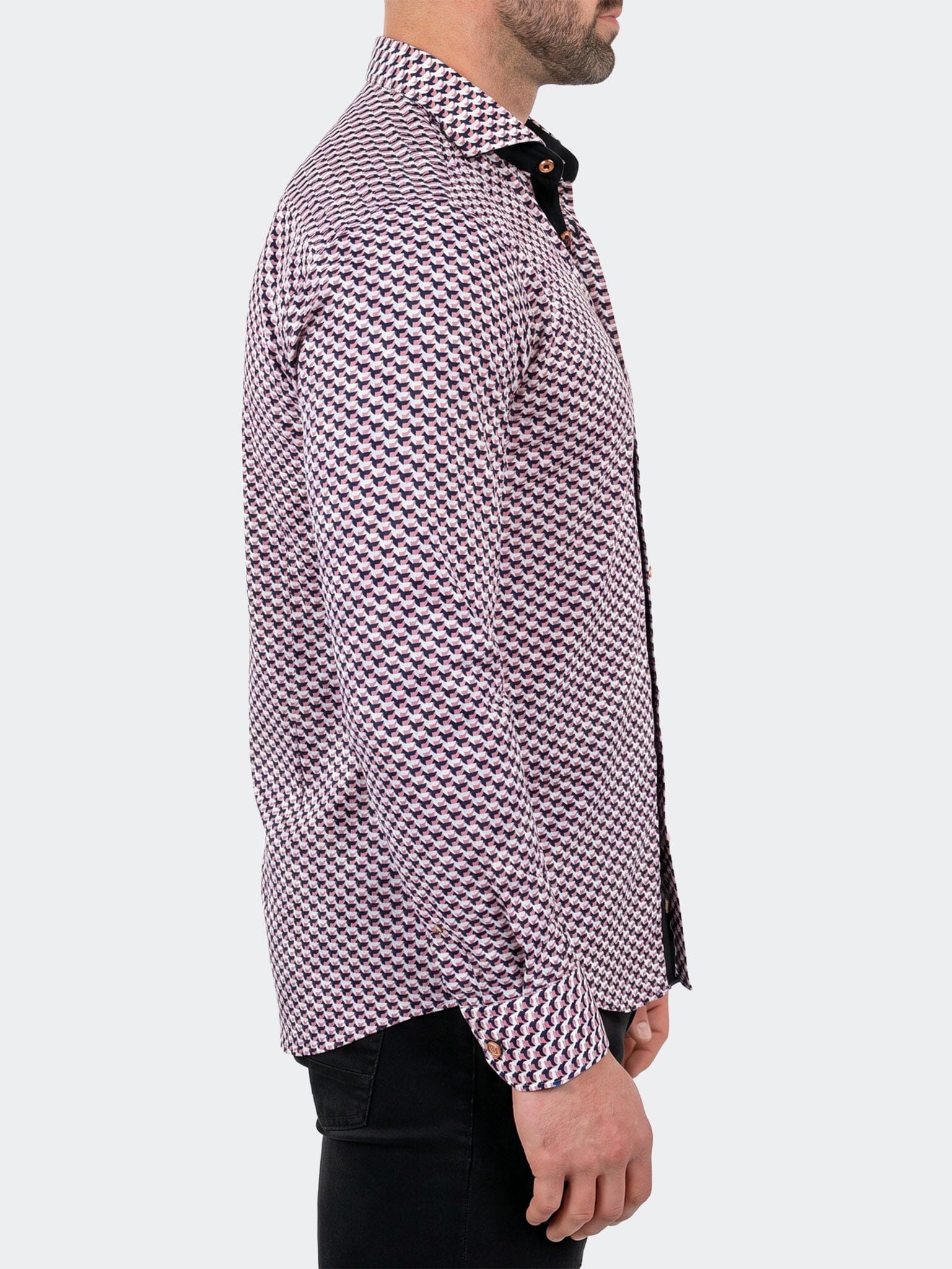 Einstein Dress Shirt LS Stretch Unknown3036 White