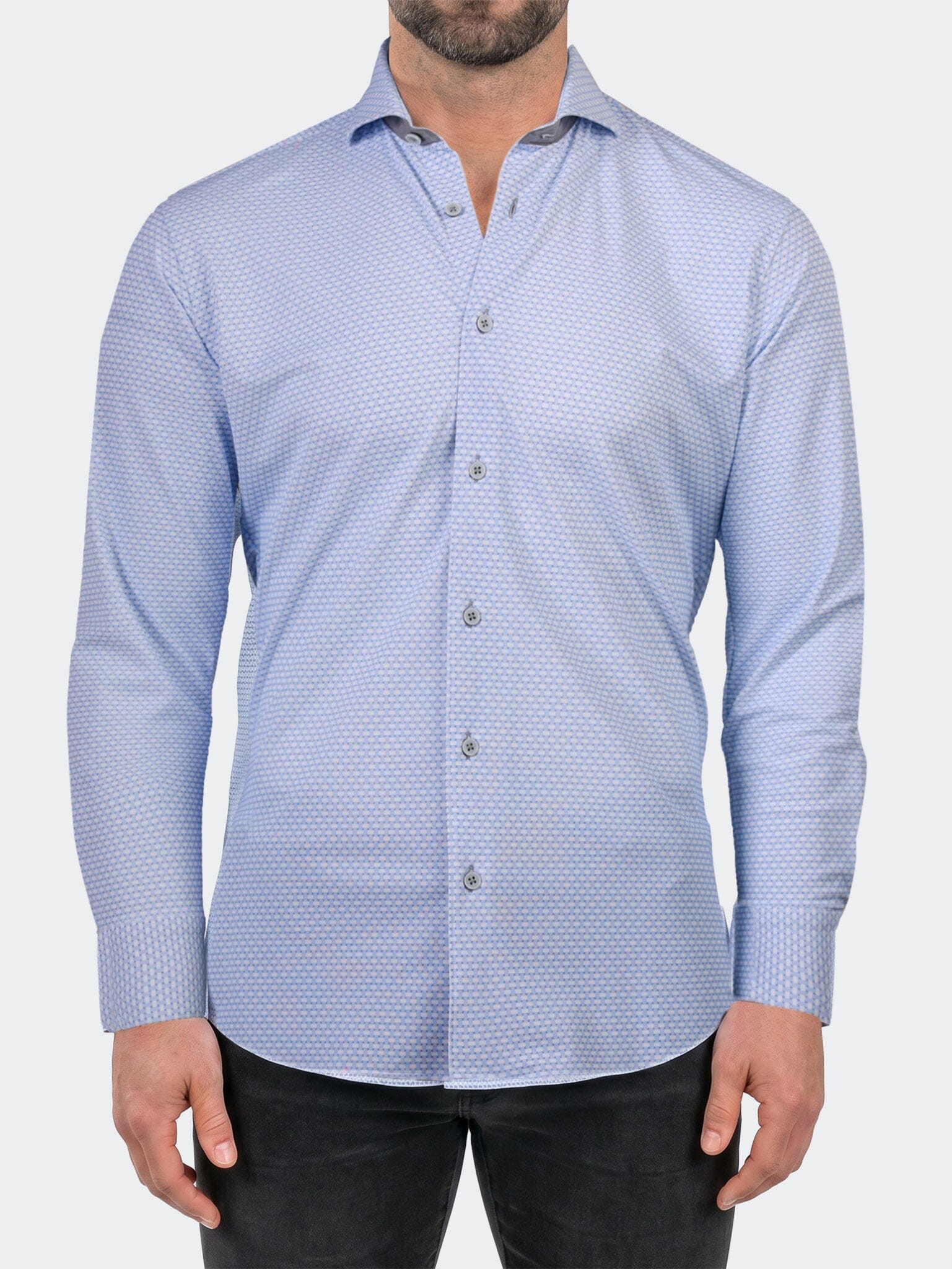 Einstein Dress Shirt LS Stretch Unknown3037 White