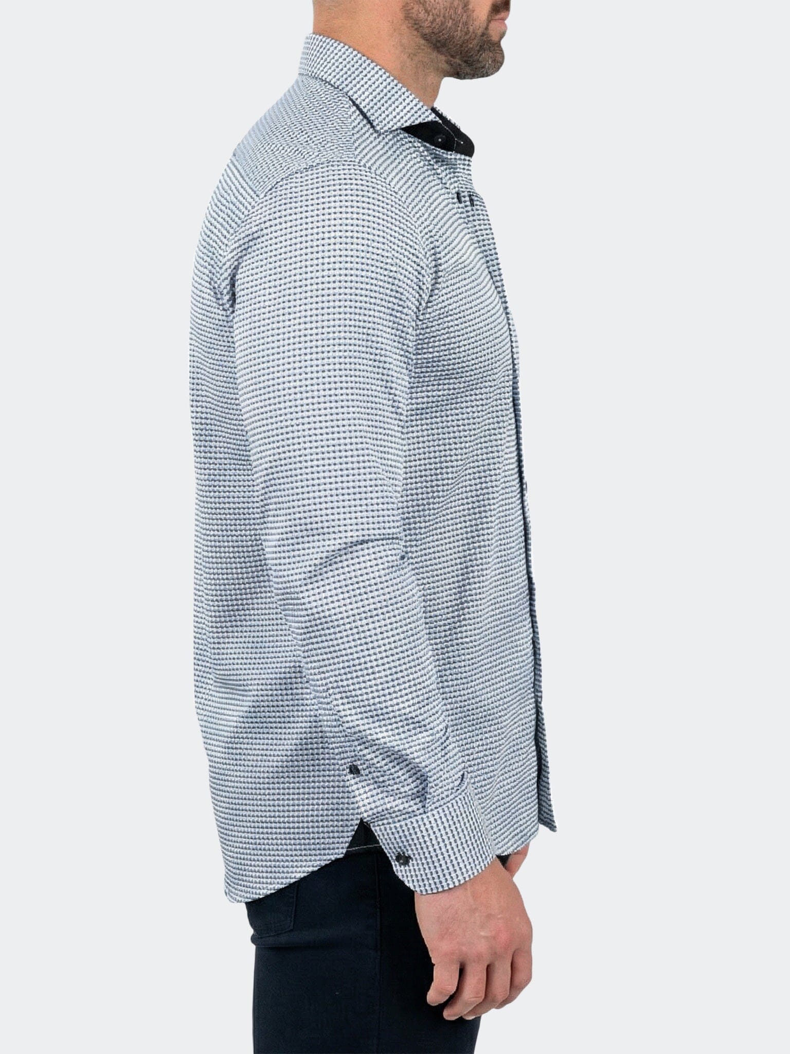Einstein Dress Shirt LS Stretch Unknown3038 White