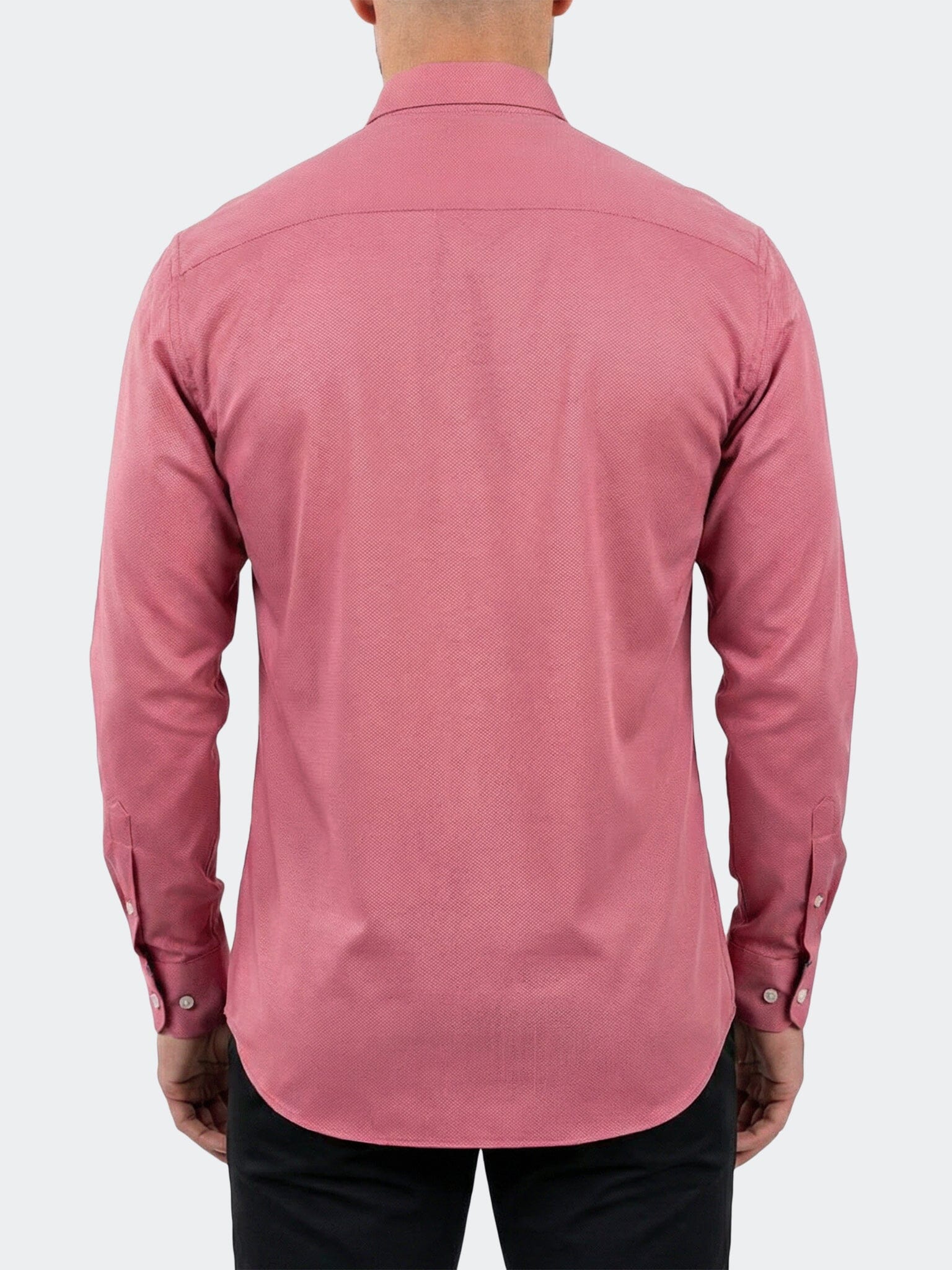 Einstein Dress Shirt LS Stretch Unknown3046 Pink
