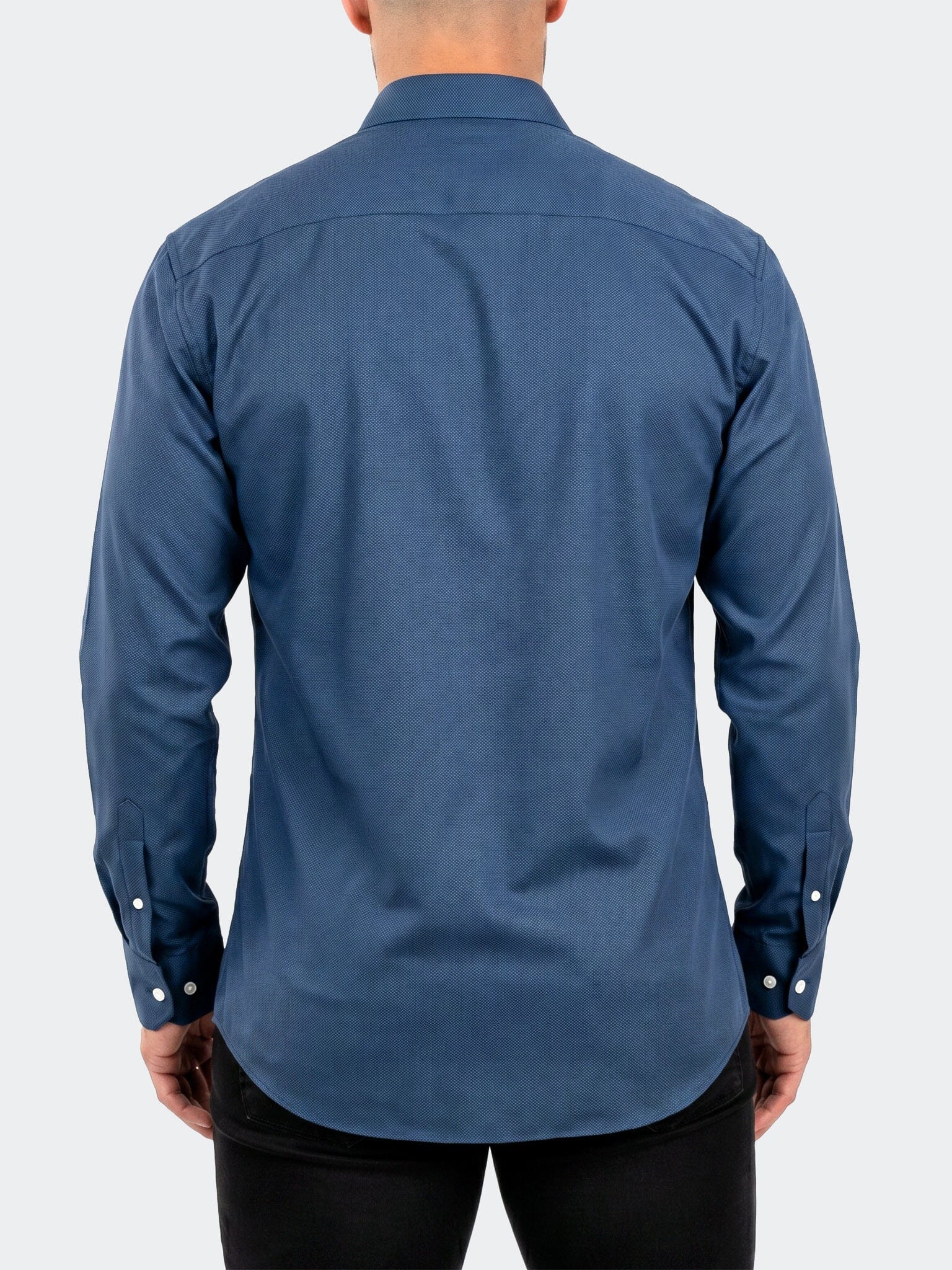 Einstein Dress Shirt LS Stretch Unknown3047 Blue