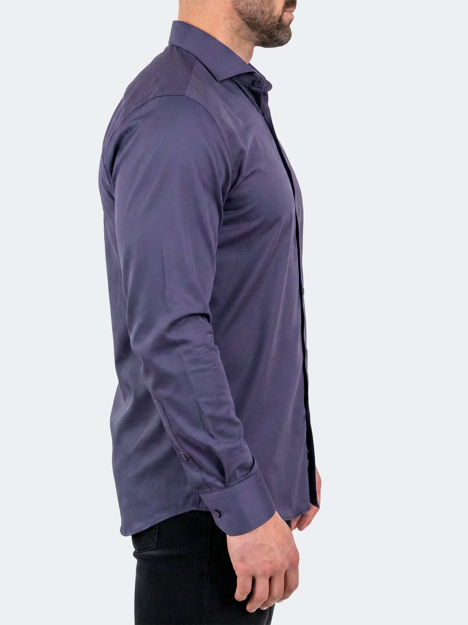 Einstein Dress Shirt LS Stretch Unknown3053 Blue