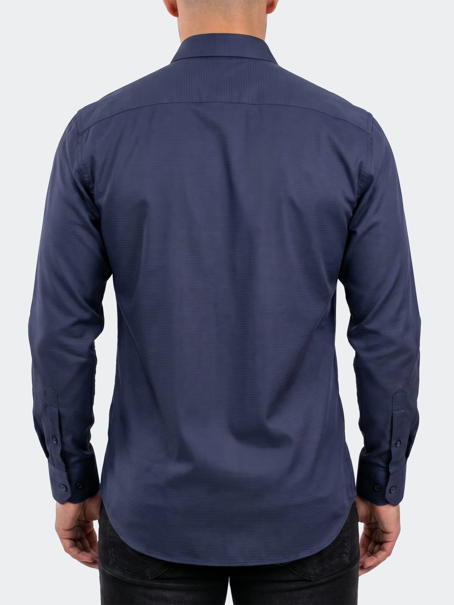 Einstein Dress Shirt LS Stretch Unknown3053 Blue