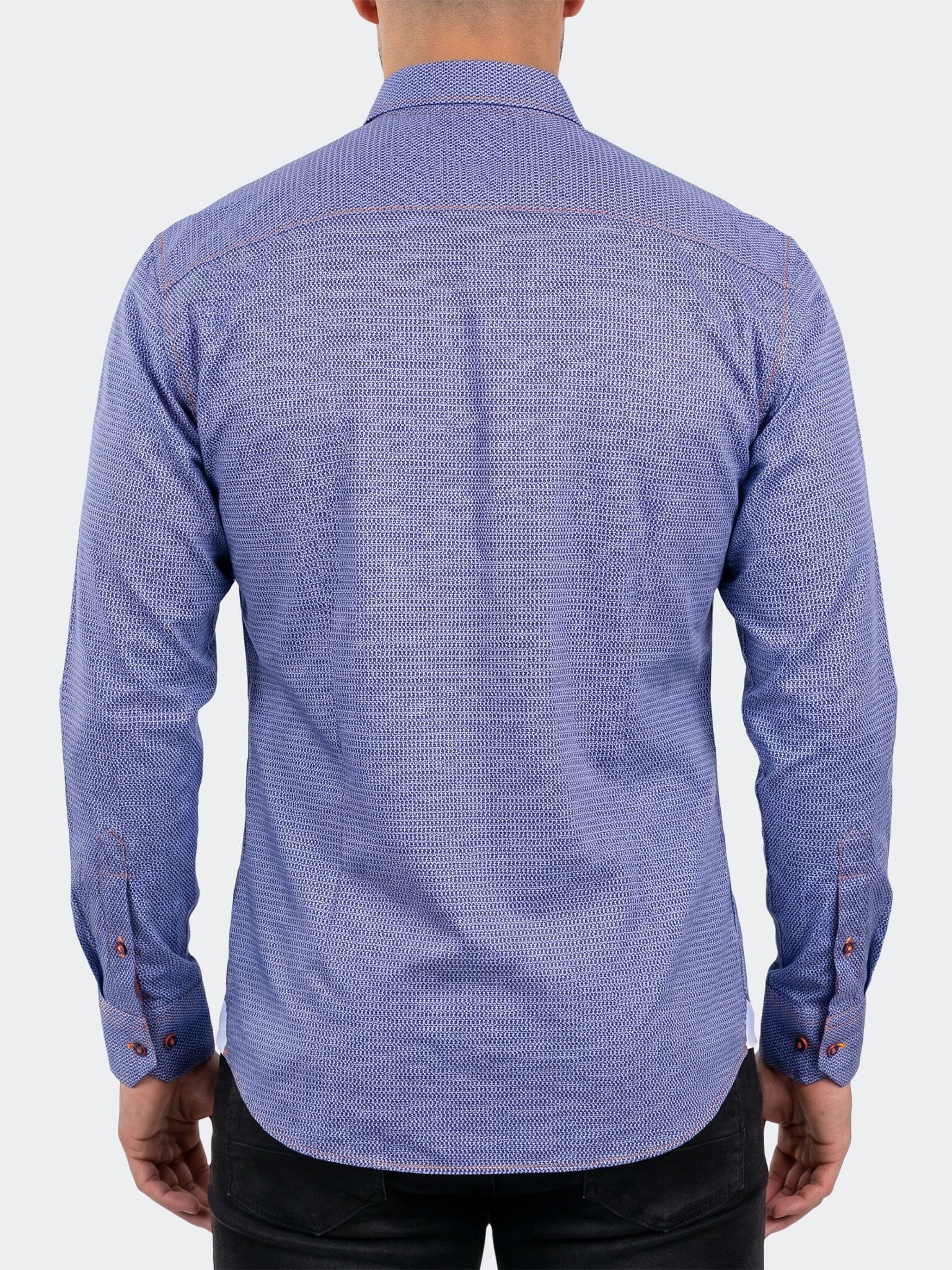Einstein Dress Shirt LS Stretch Unknown3282 Blue