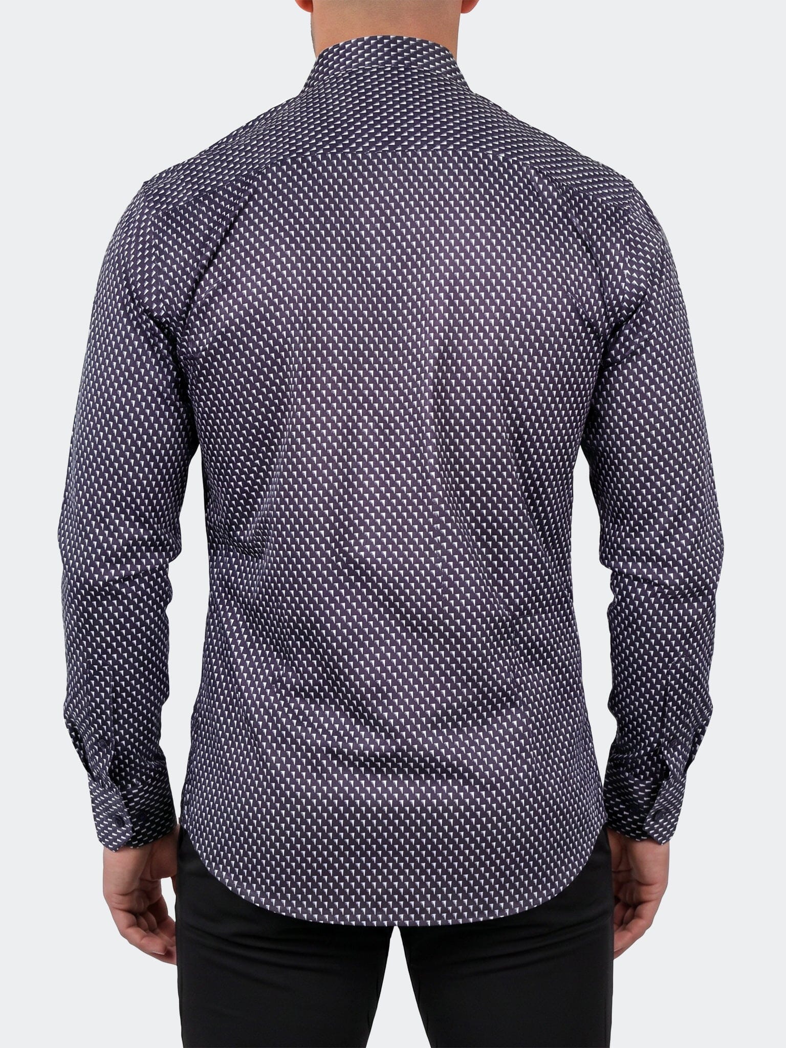 Einstein Dress Shirt LS Stretch Unknown3294 Black