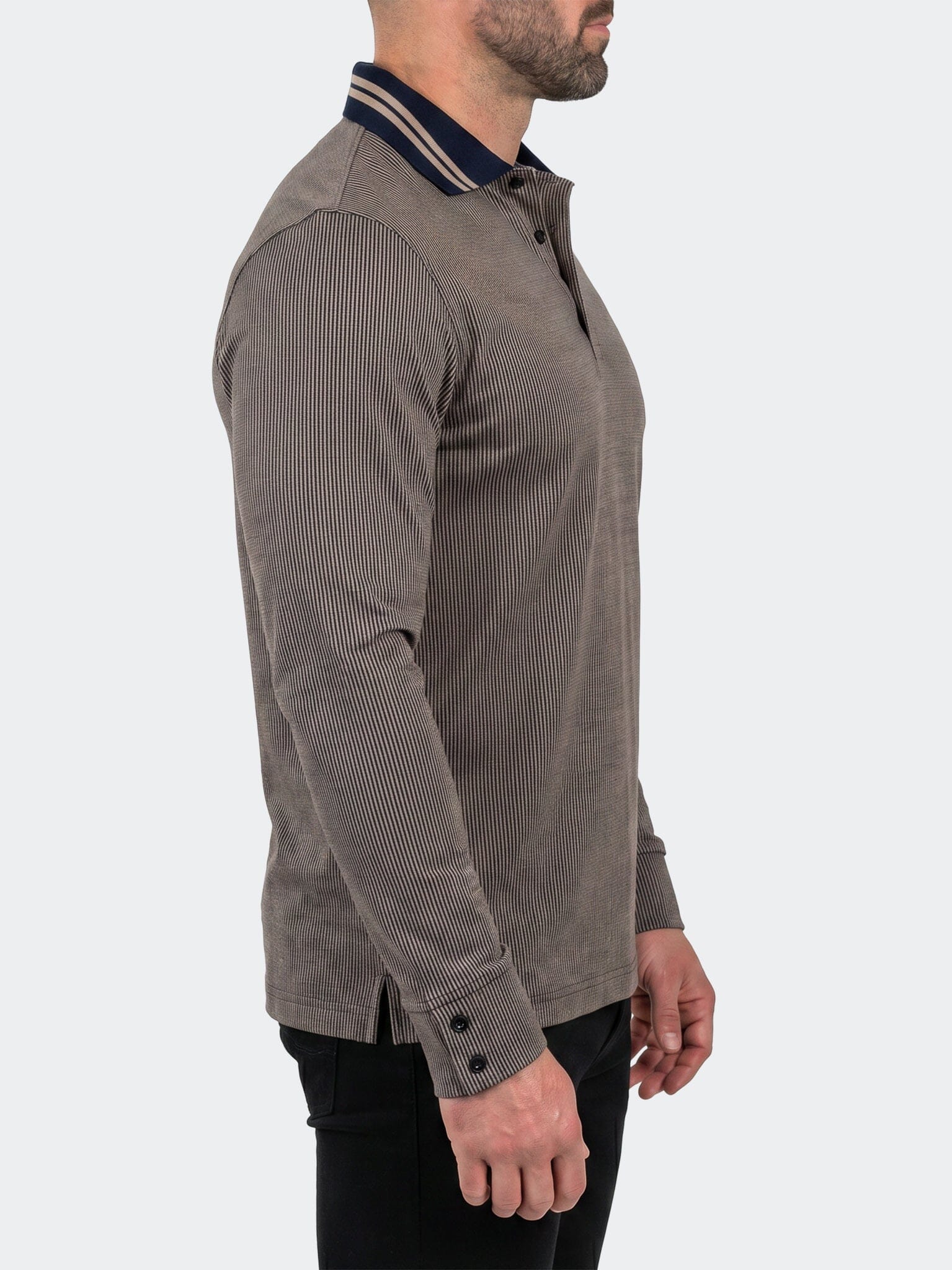 Polo SS Knitted Unknown 0001 Brown