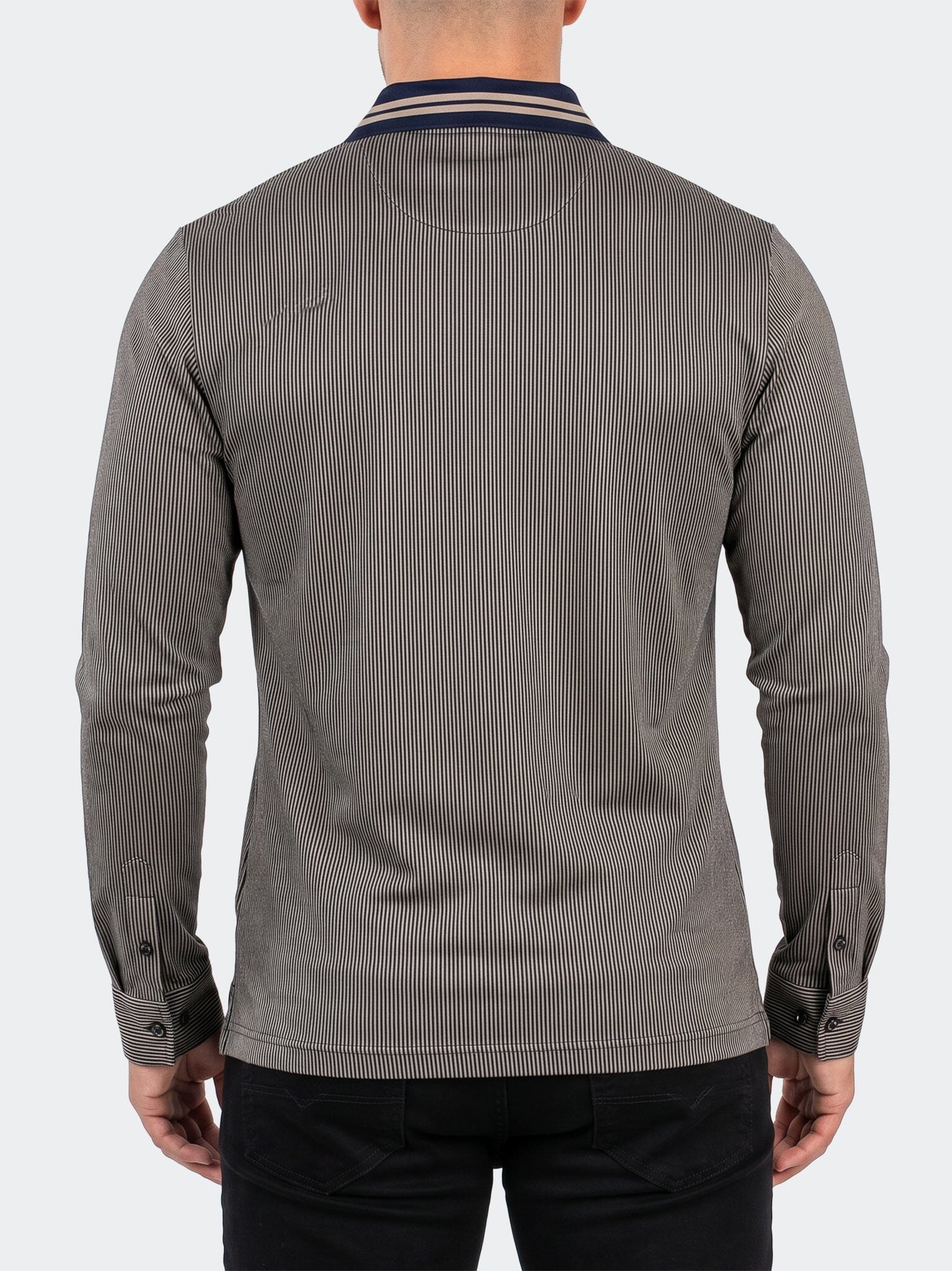 Polo SS Knitted Unknown 0001 Brown