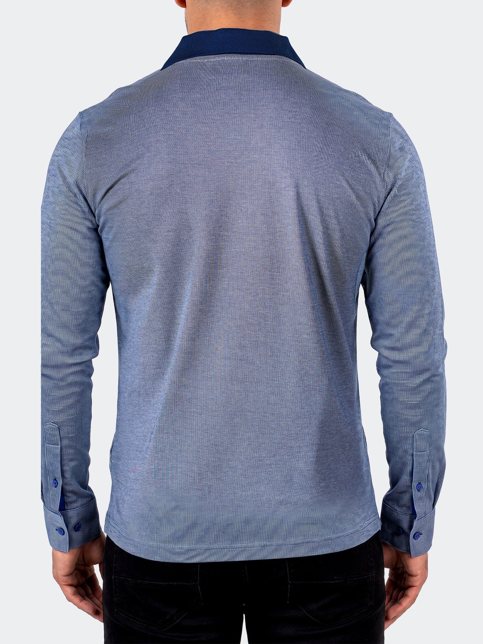 Polo SS Knitted Unknown 0004 Blue