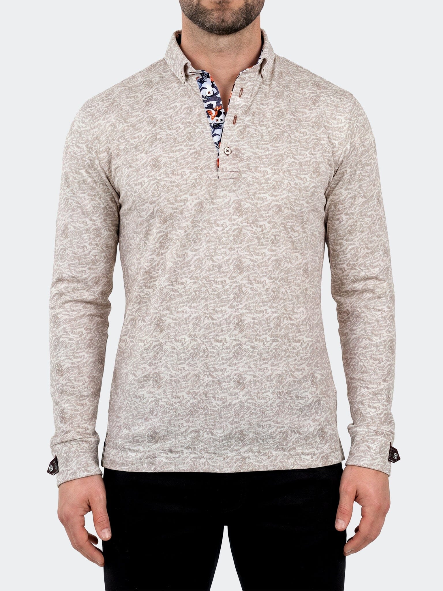 Polo KnitAnima Unknown013 Grey