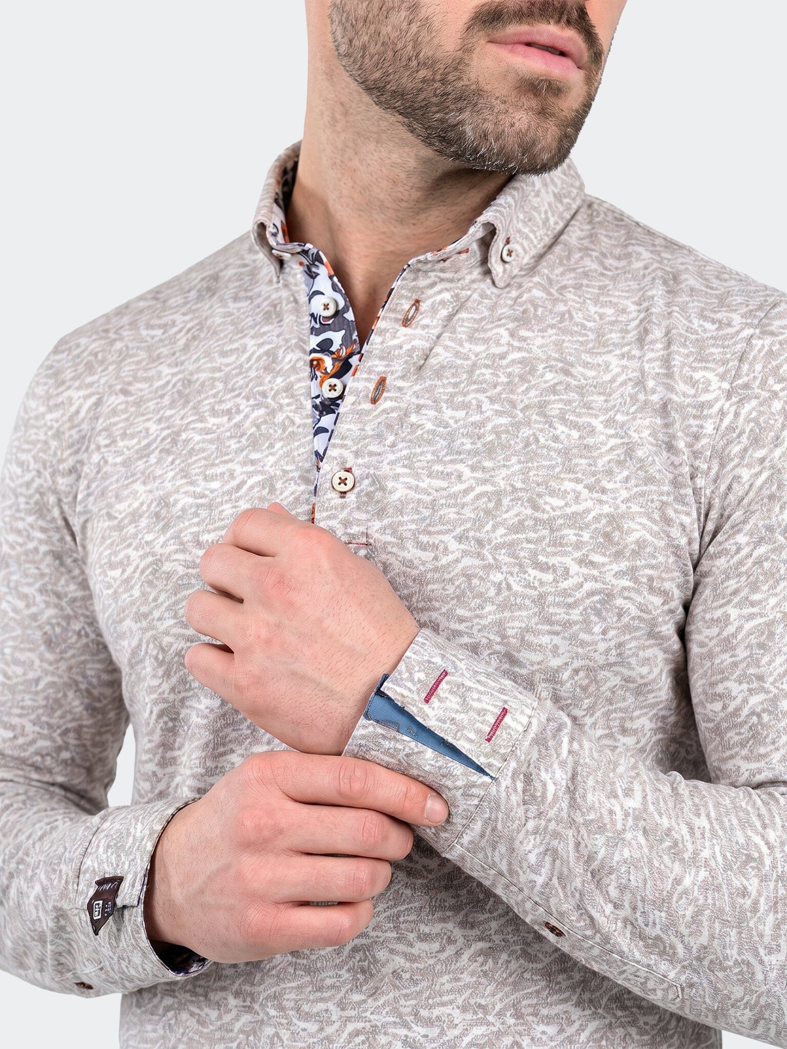 Polo KnitAnima Unknown013 Grey