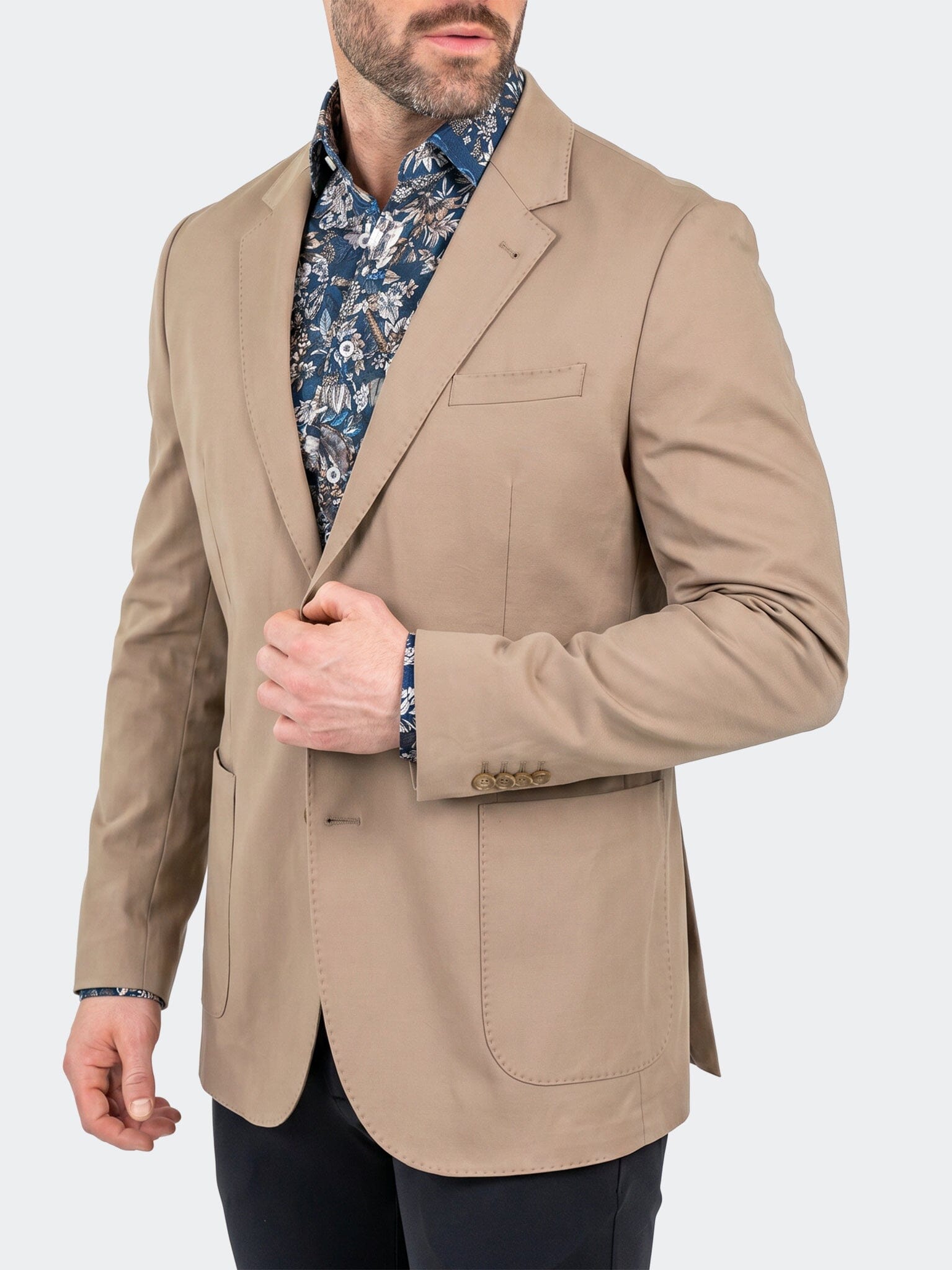Descartes Blazer Unconstructed Unknown 0008 Beige