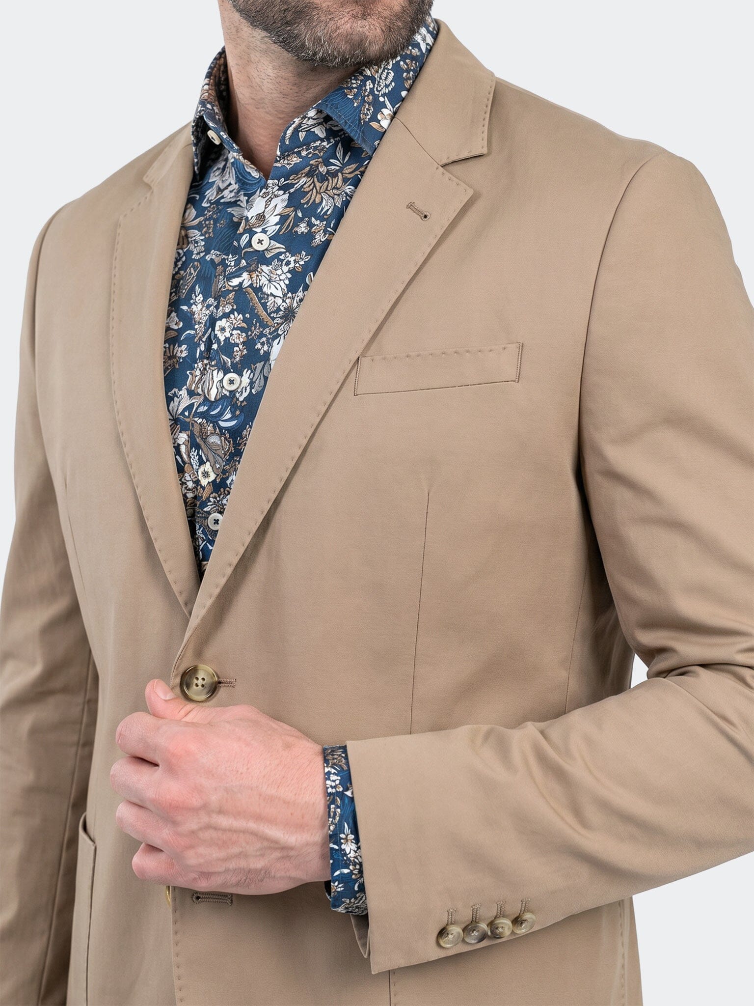 Descartes Blazer Unconstructed Unknown 0008 Beige