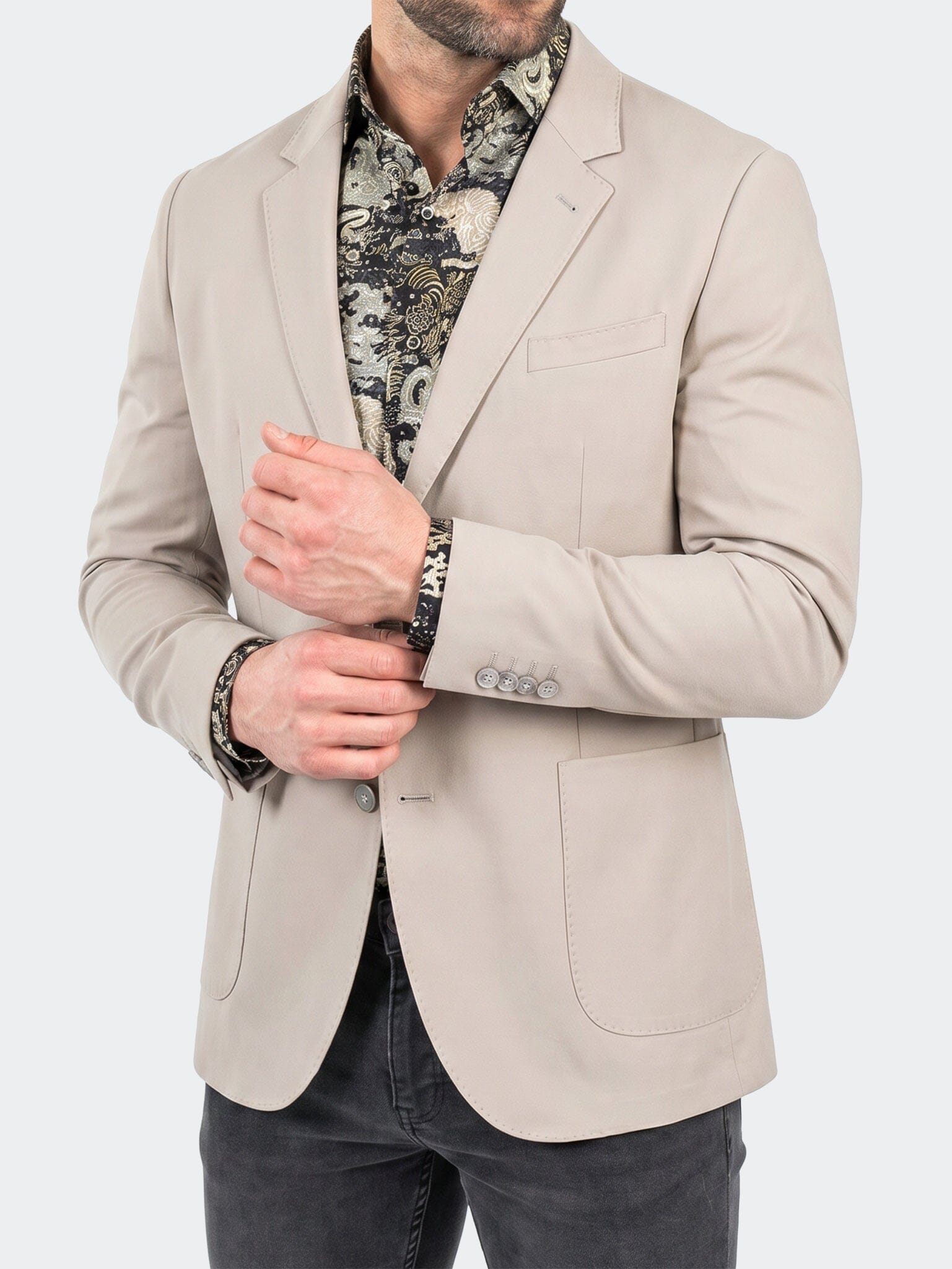 Descartes Blazer Unconstructed Unknown 0010 Beige