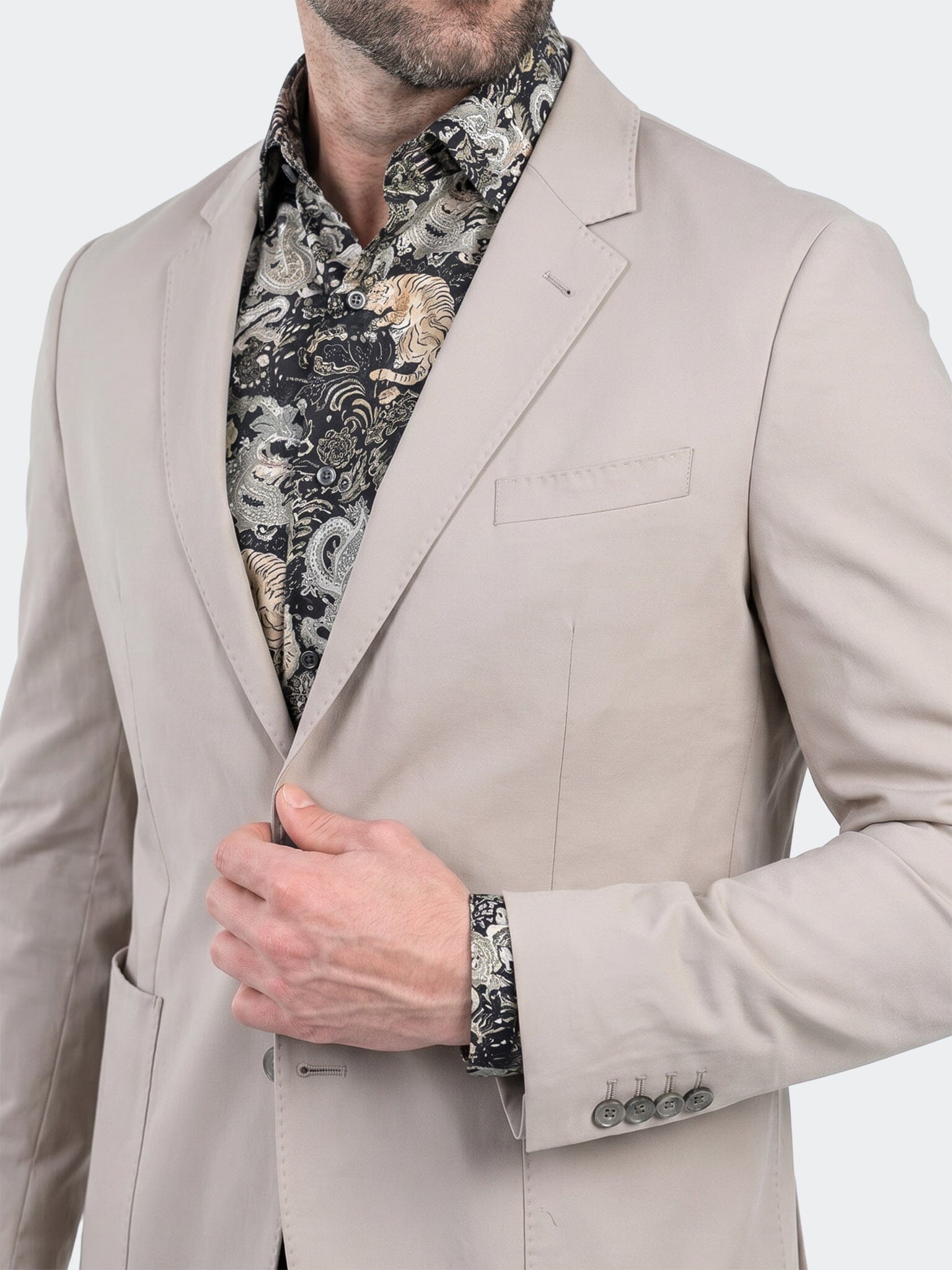 Descartes Blazer Unconstructed Unknown 0010 Beige