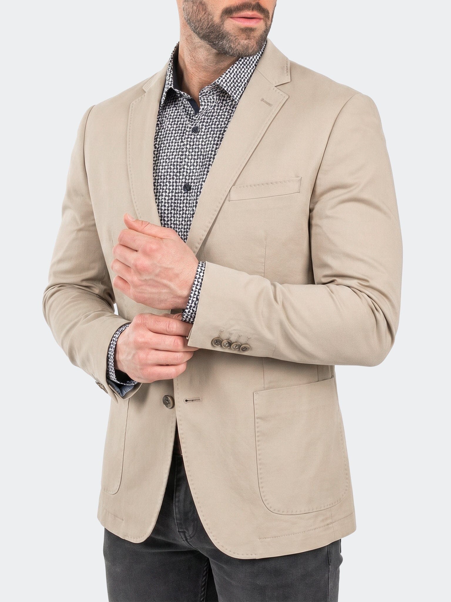 Descartes Blazer Unconstructed Unknown 0011 Beige