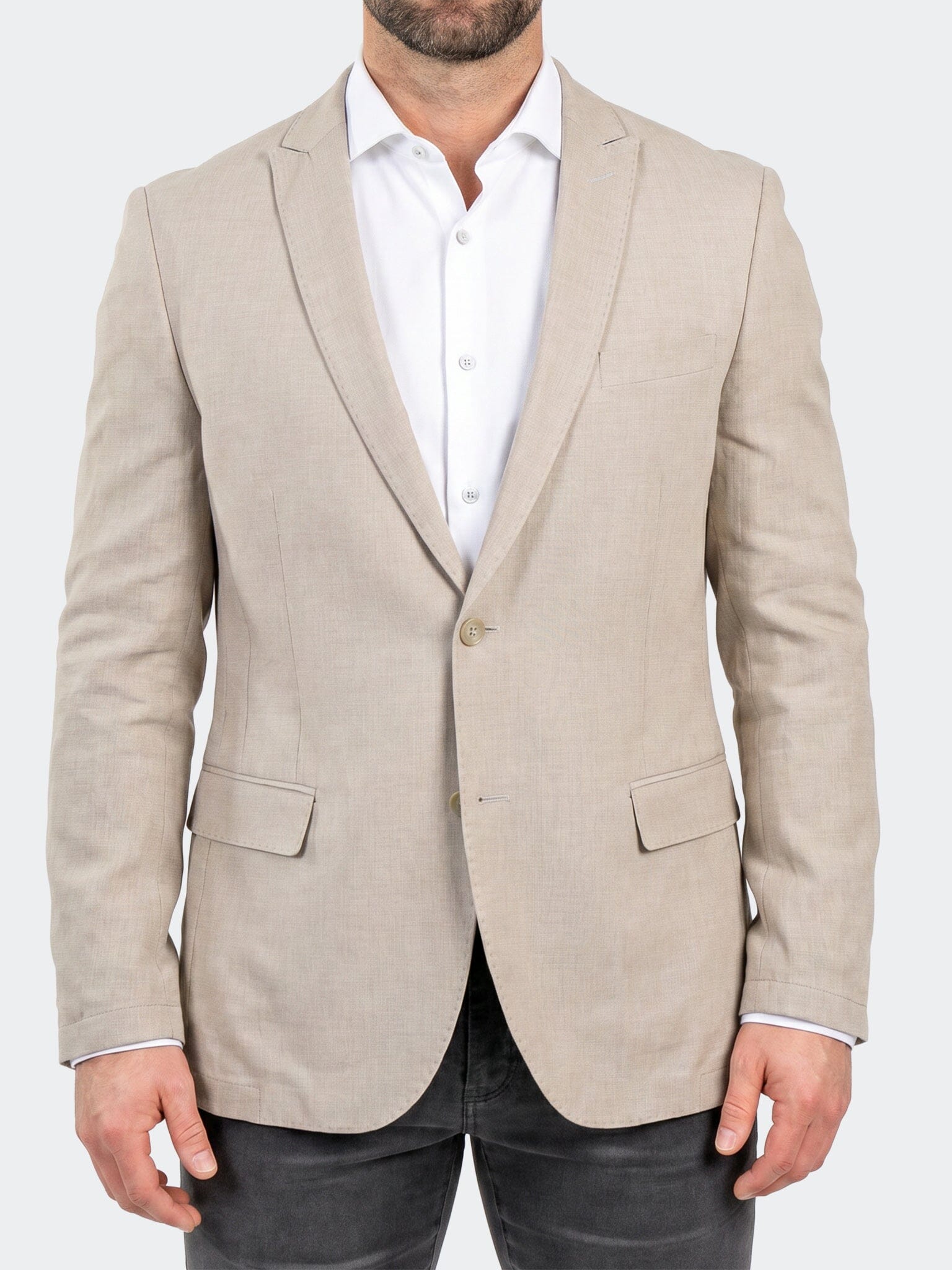 Descartes Blazer Unconstructed Unknown 0018 Beige