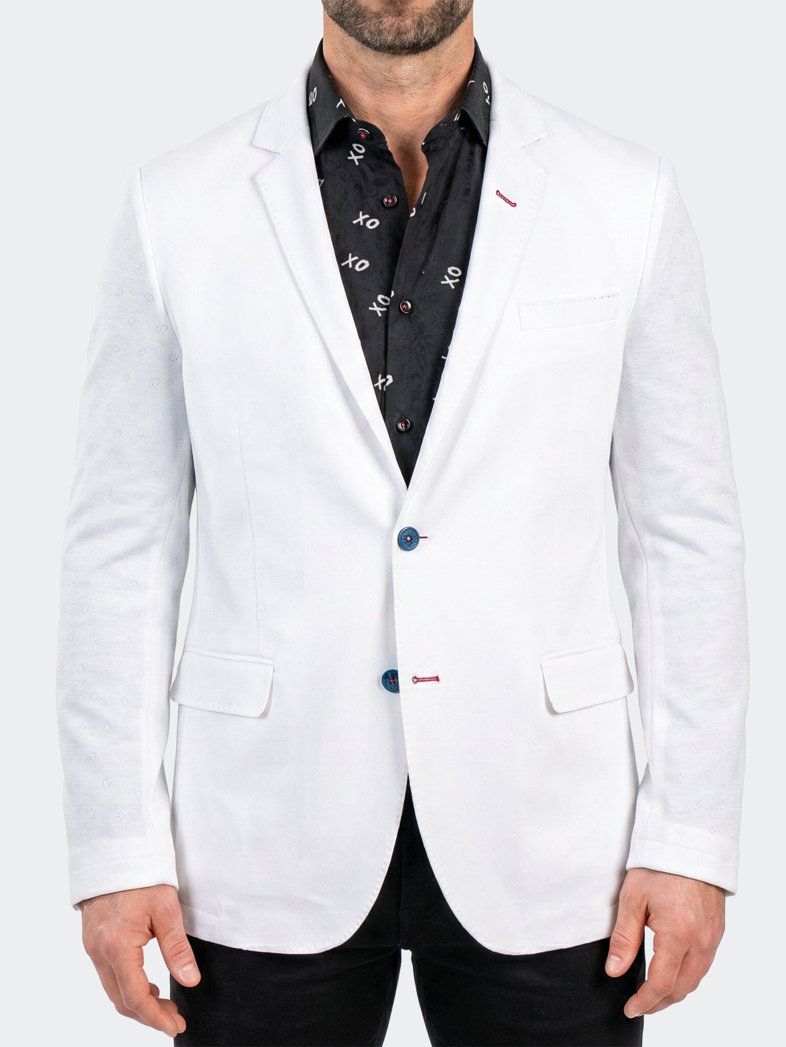 Socrate Blazer Constructed Unknown 0073 White