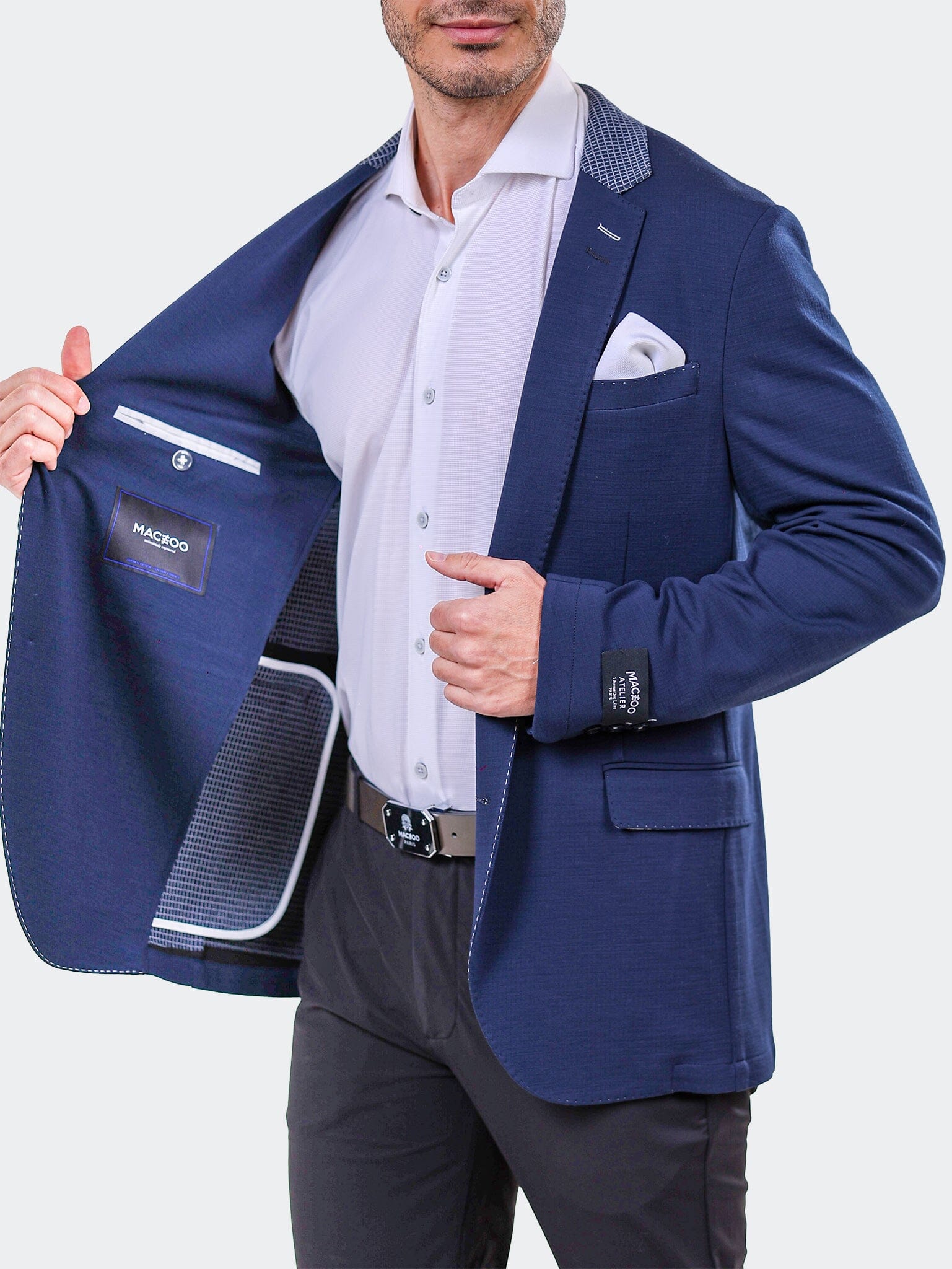 Socrate Blazer Constructed Unknown 0078 Blue