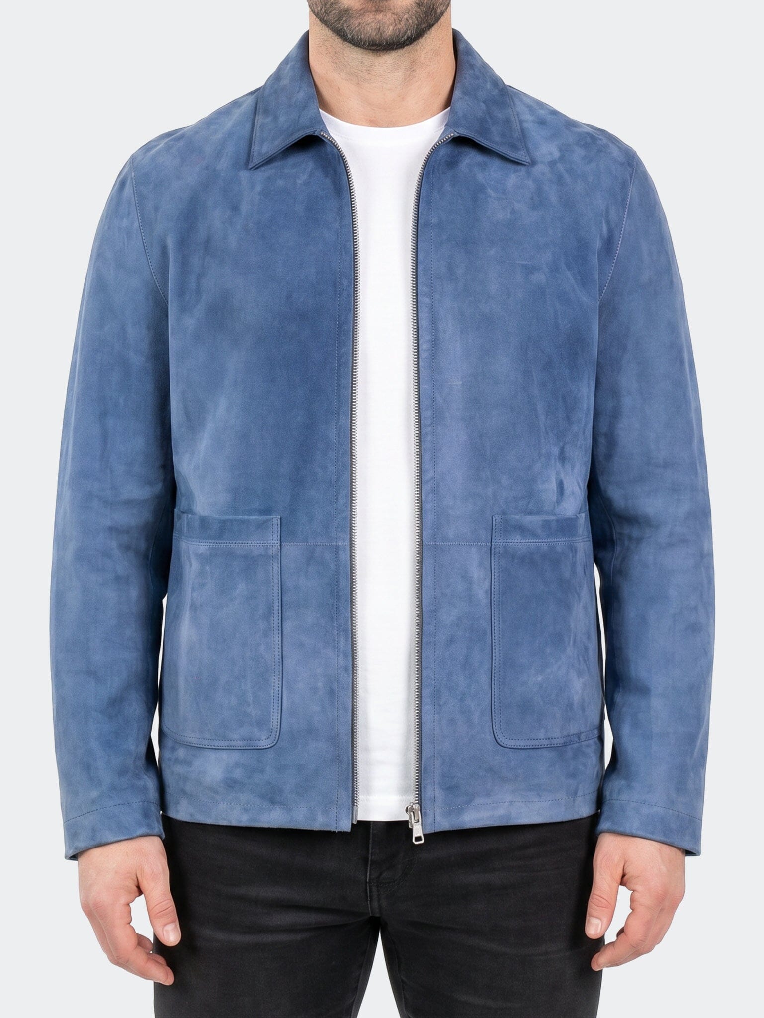 Jacket Leather UnknownThirtySix Blue