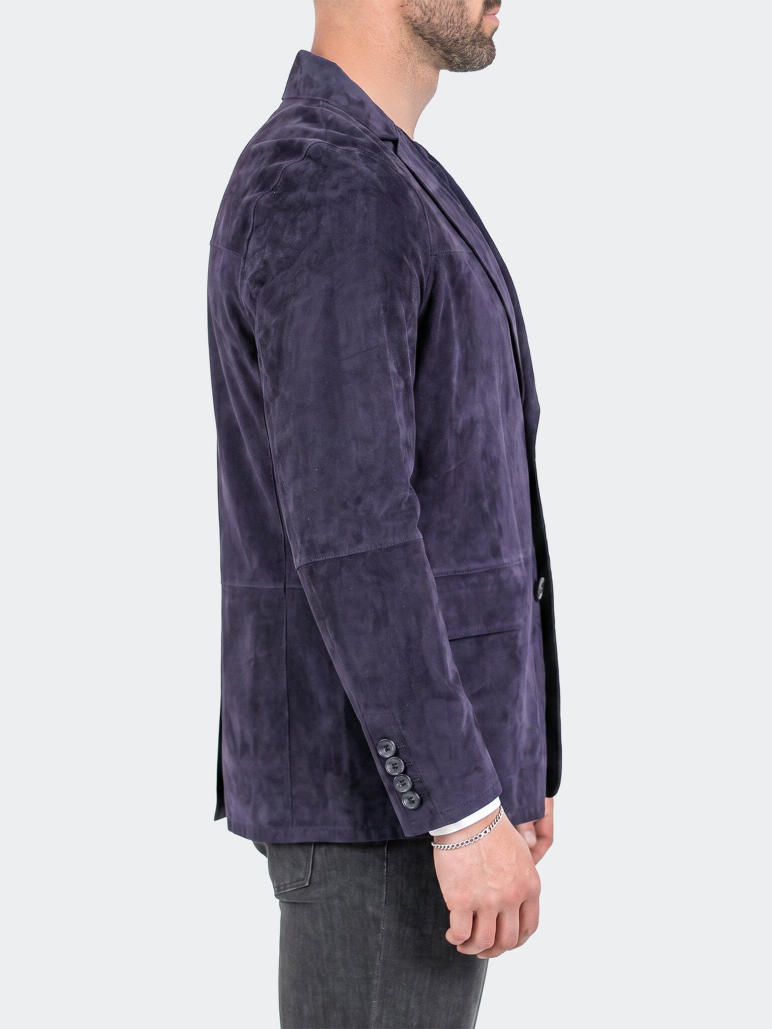 Jacket Leather UnknownThirtySeven Blue
