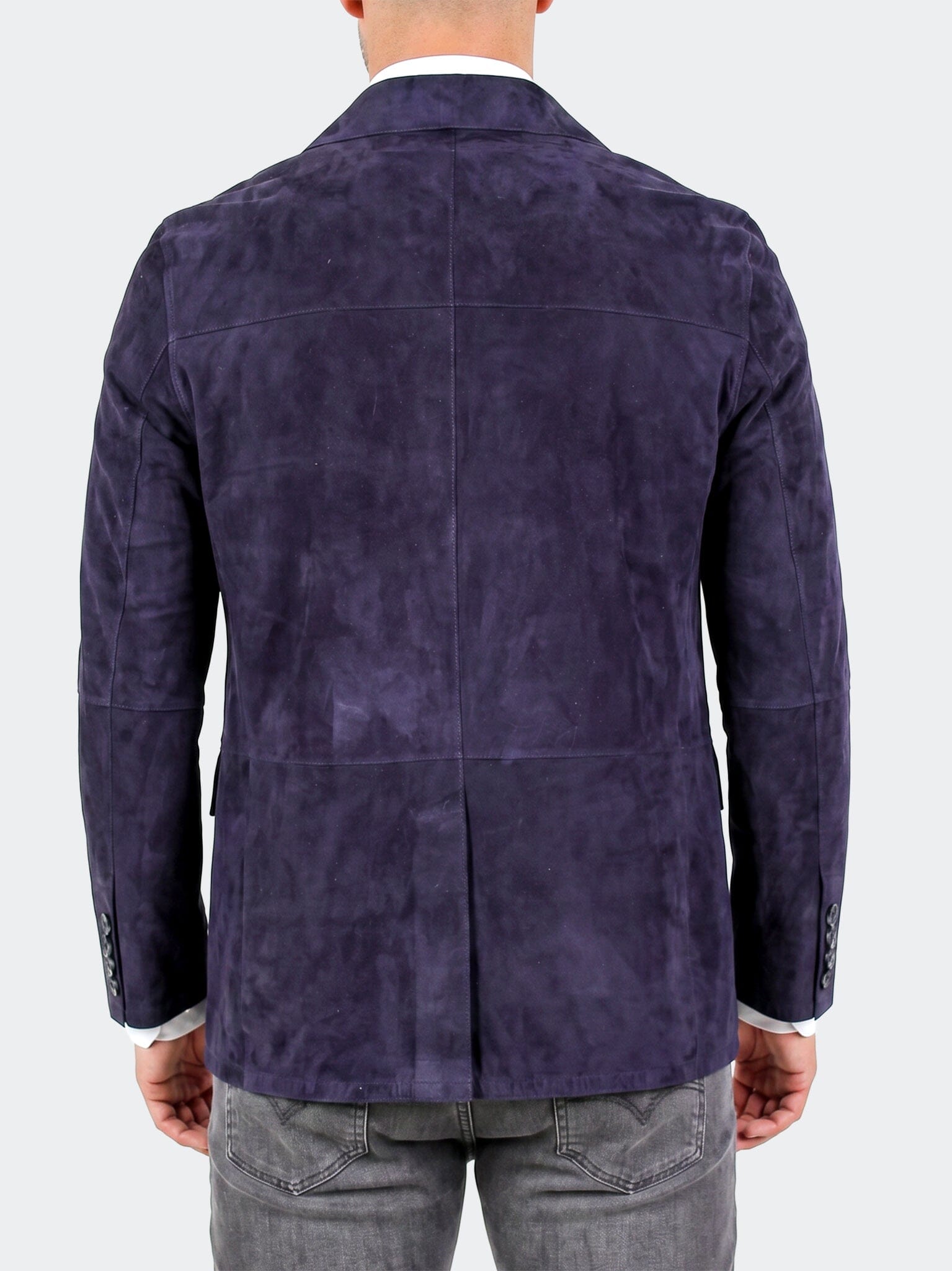 Jacket Leather UnknownThirtySeven Blue