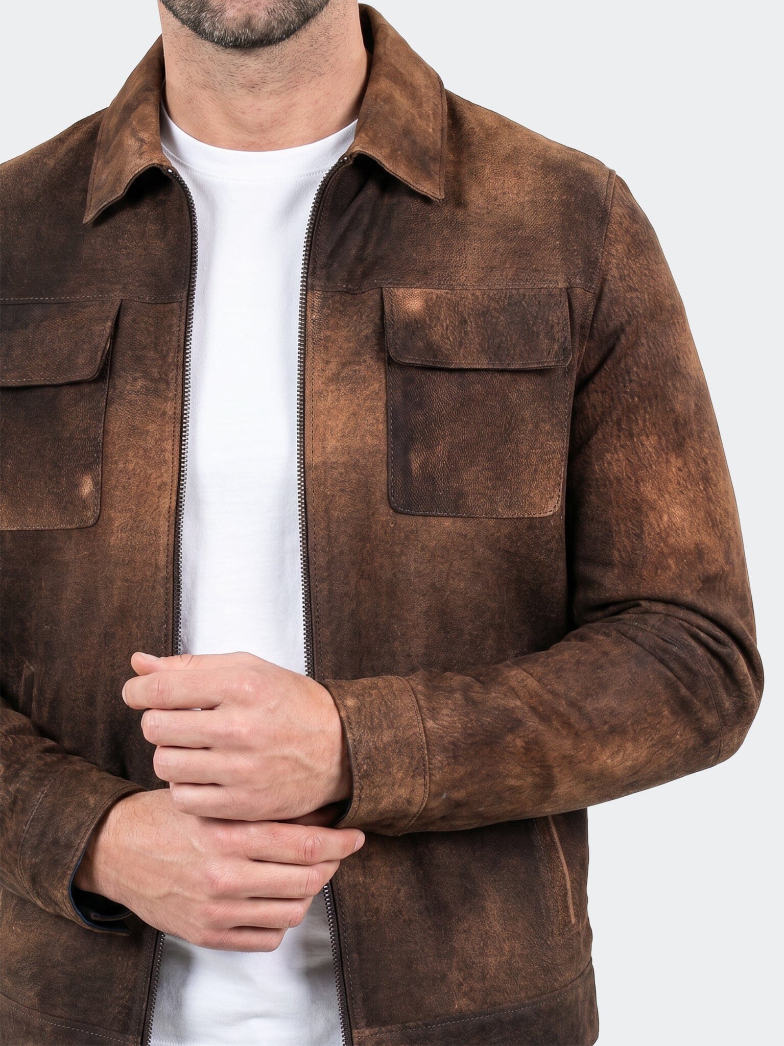 Jacket Leather UnknownThirtyNine Brown