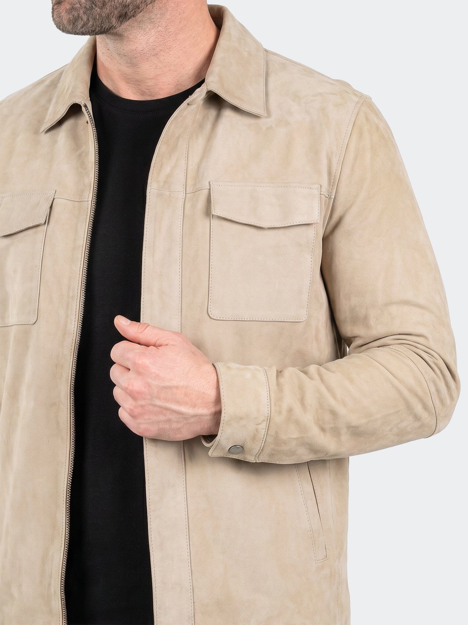 Jacket Leather UnknownFourtySeven Beige