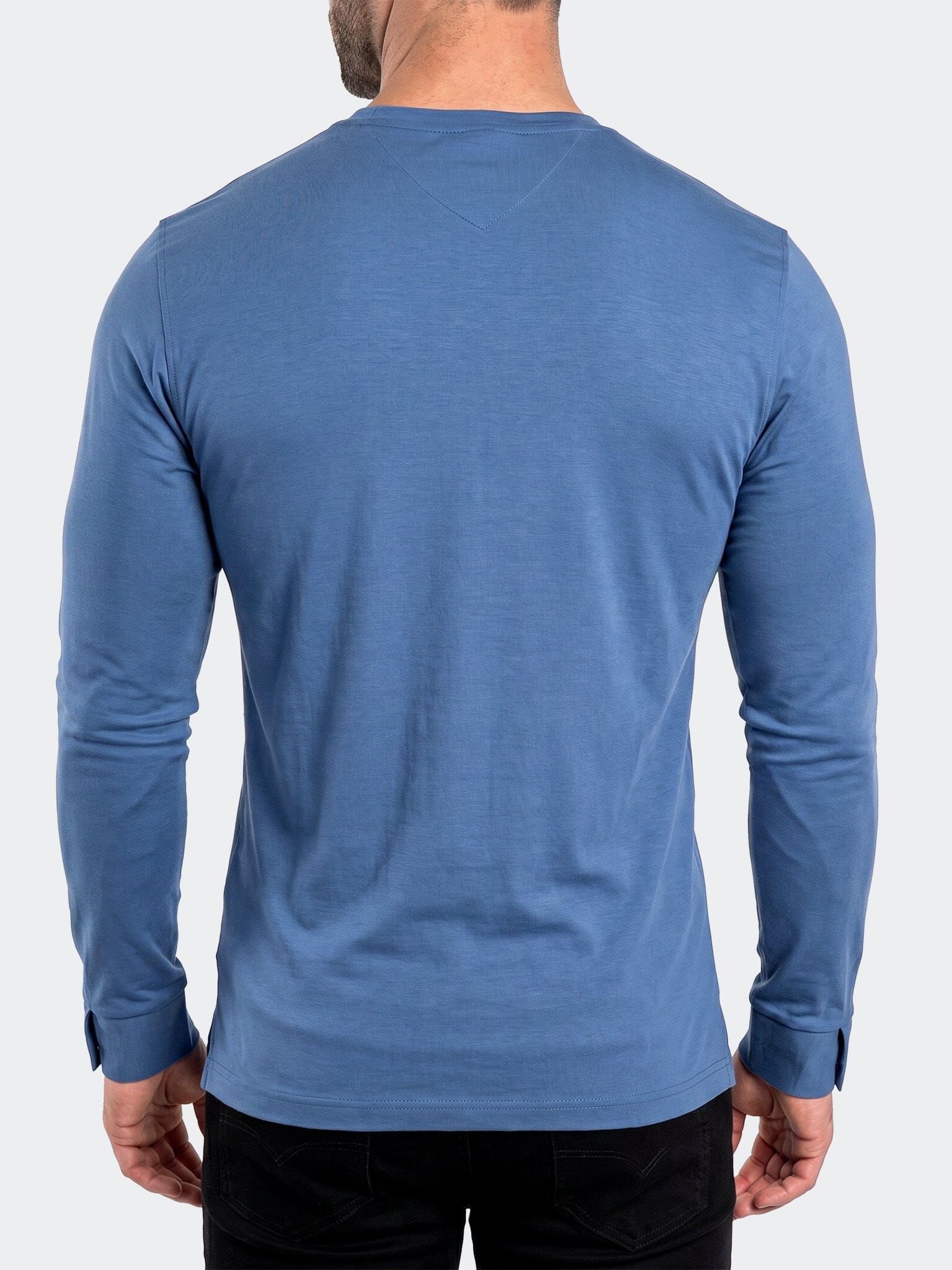 V-Neck SS Short Sleeve Unknown 0011 Blue