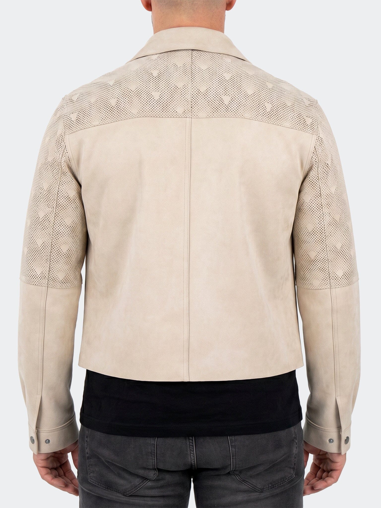 Jacket Leather Unknown 0019 Beige