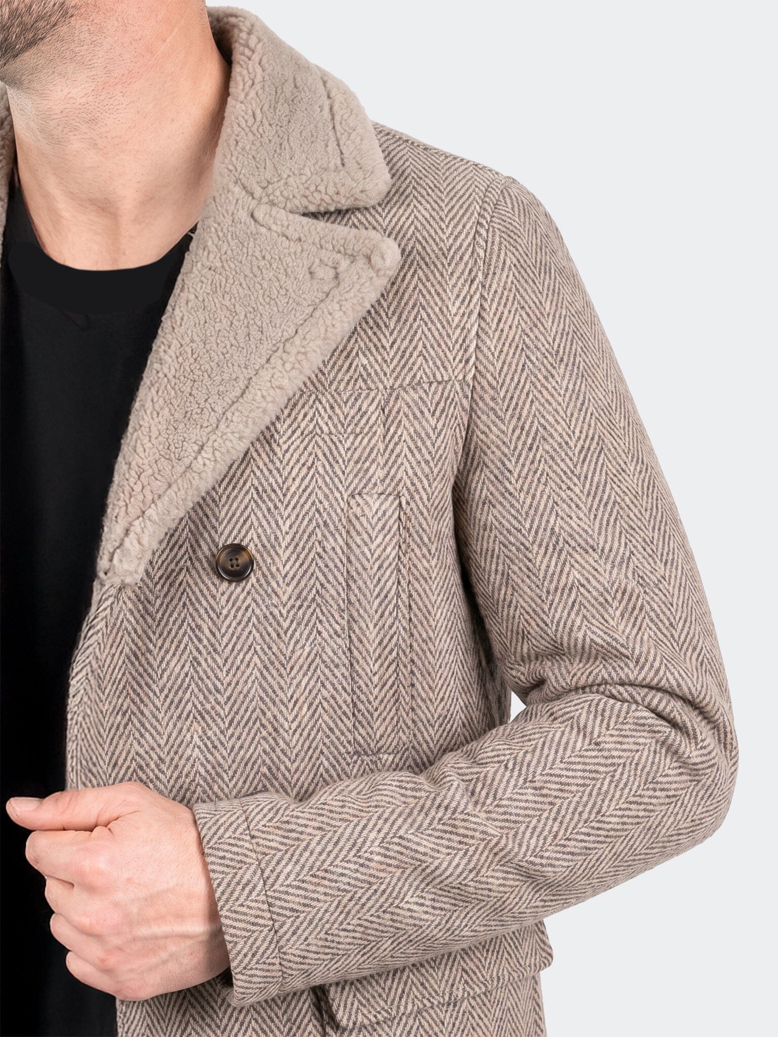 Captain Jacket Peacoat Unknown 0044 Beige