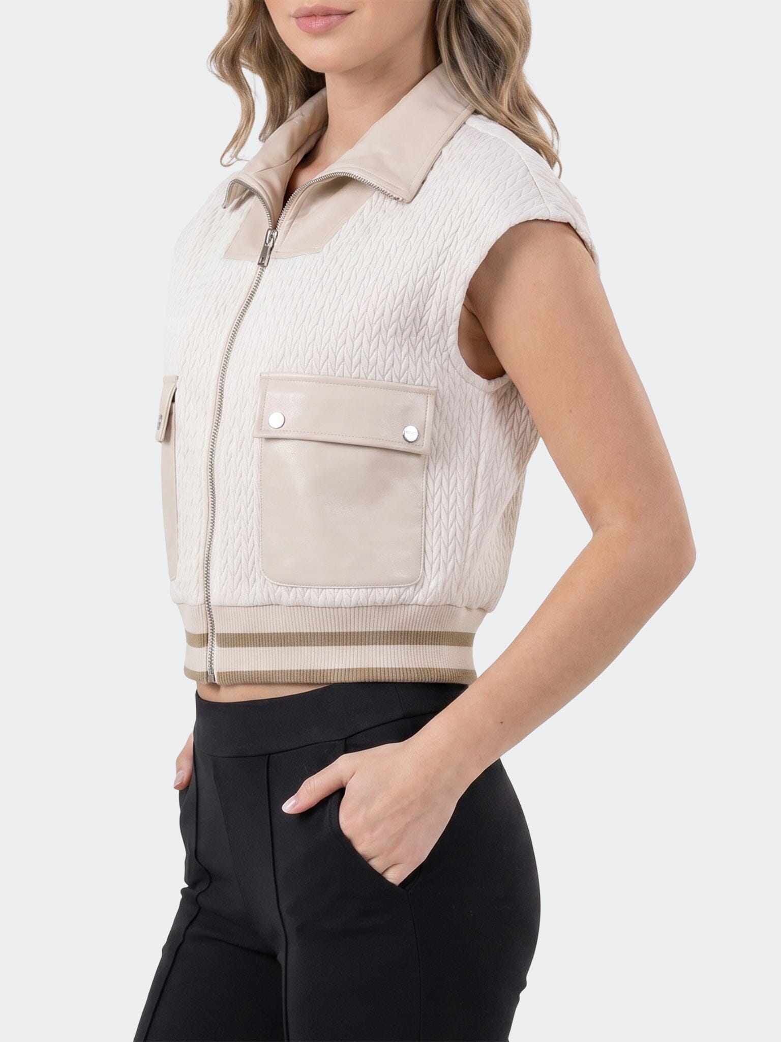 Women's Bomber Bomber Unknown 0016 Beige